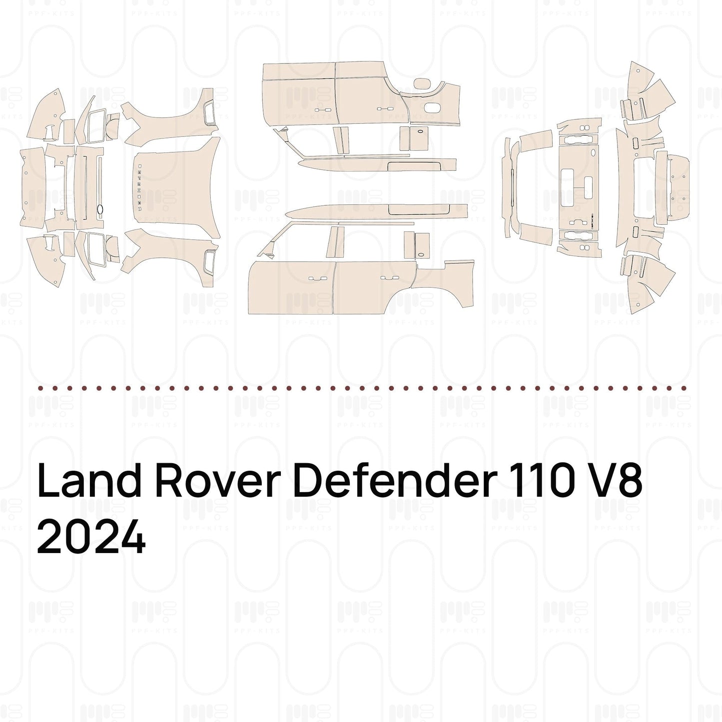 Pre-CutPPFLandRoverDefender110V82024