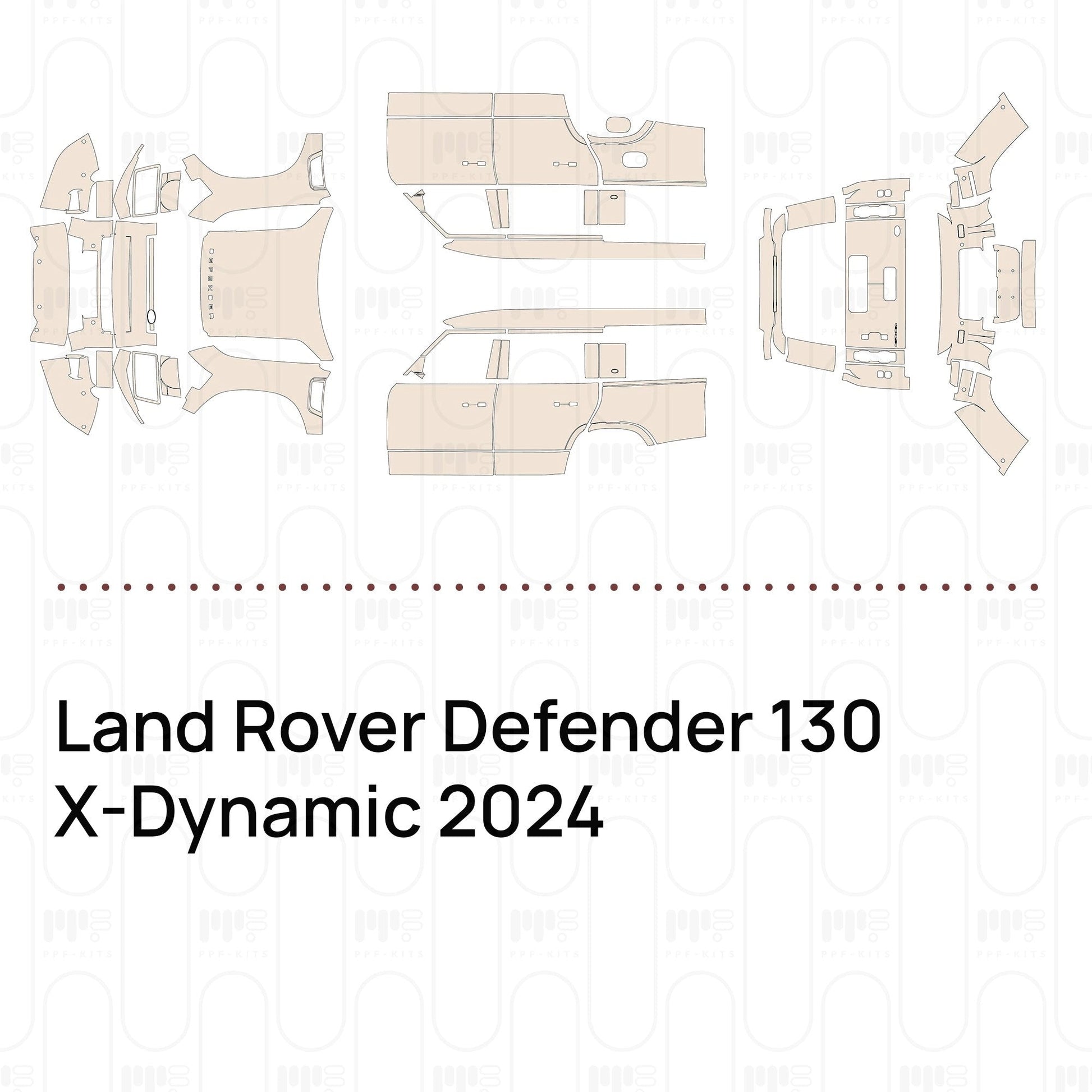 Pre-CutPPFLandRoverDefender130X-Dynamic2024