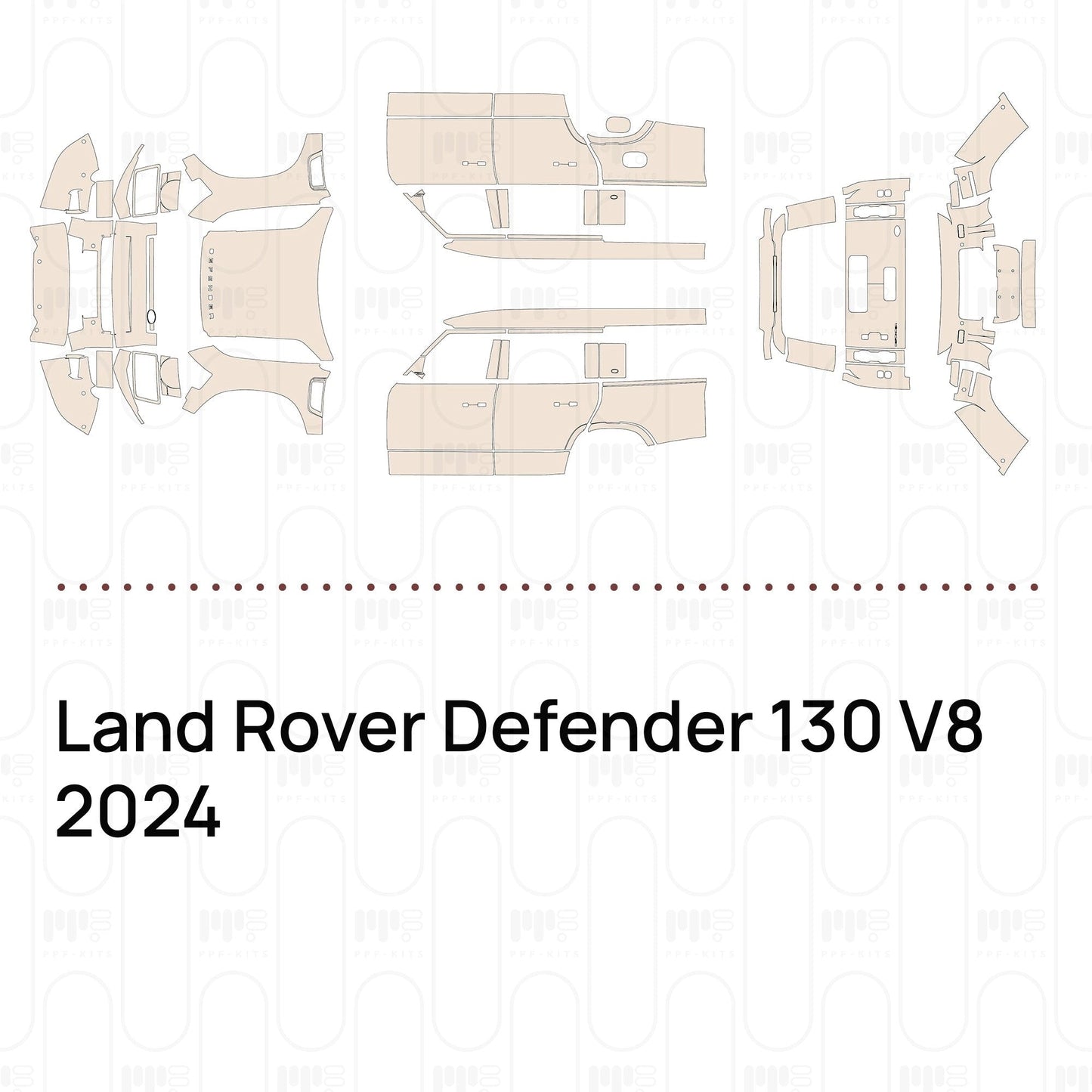 Pre-CutPPFLandRoverDefender130V82024