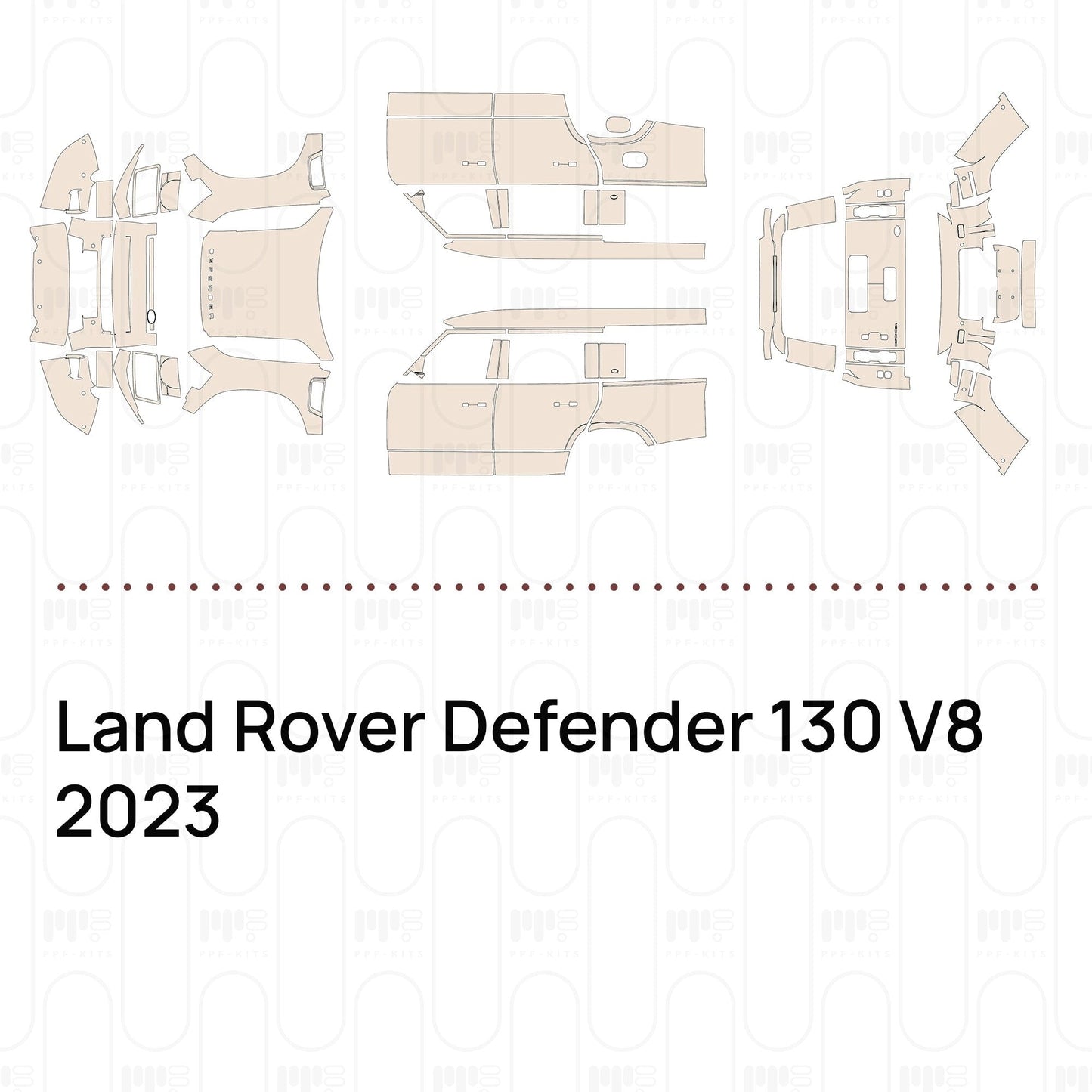 Pre-CutPPFLandRoverDefender130V82023