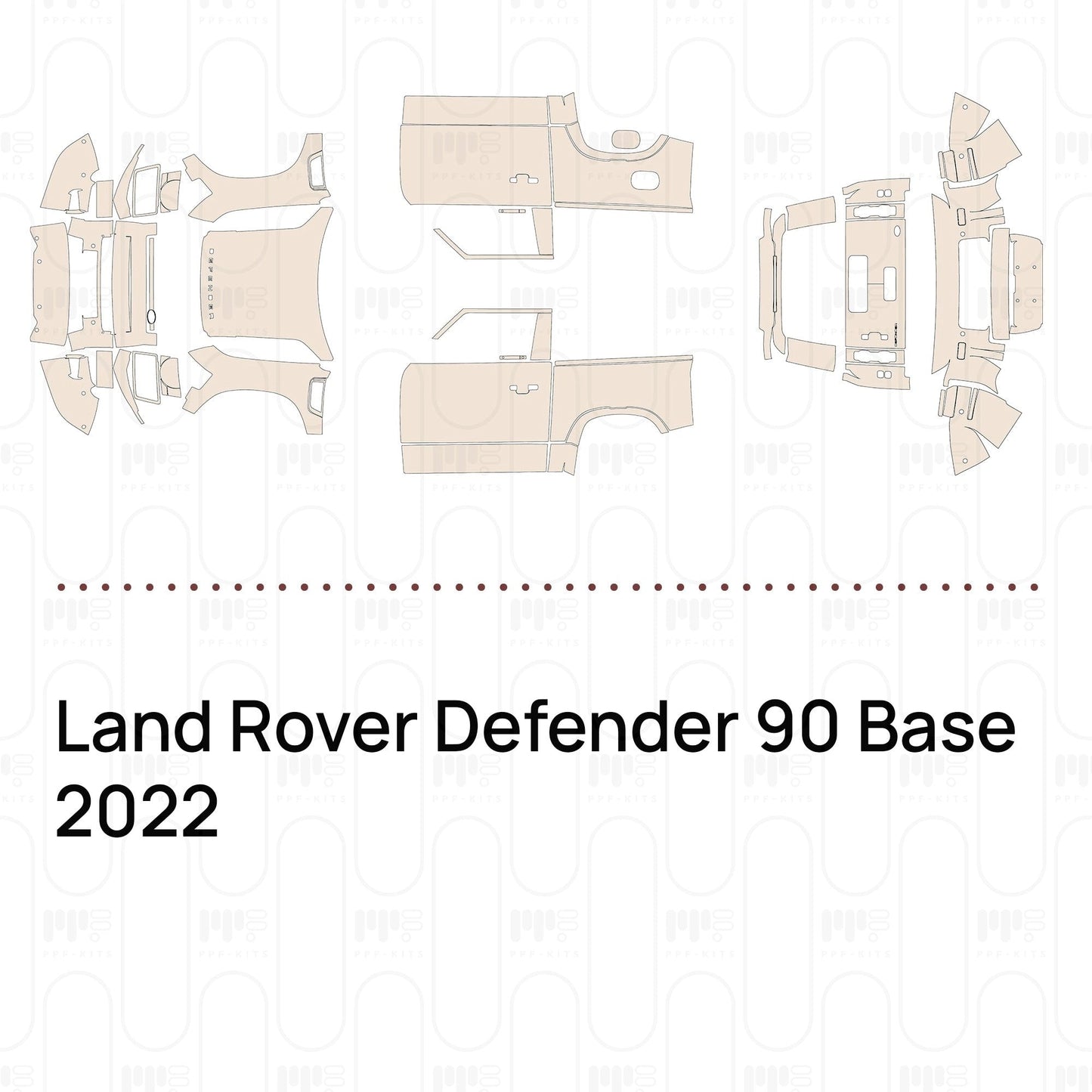 Pre-CutPPFLandRoverDefender90Base2022