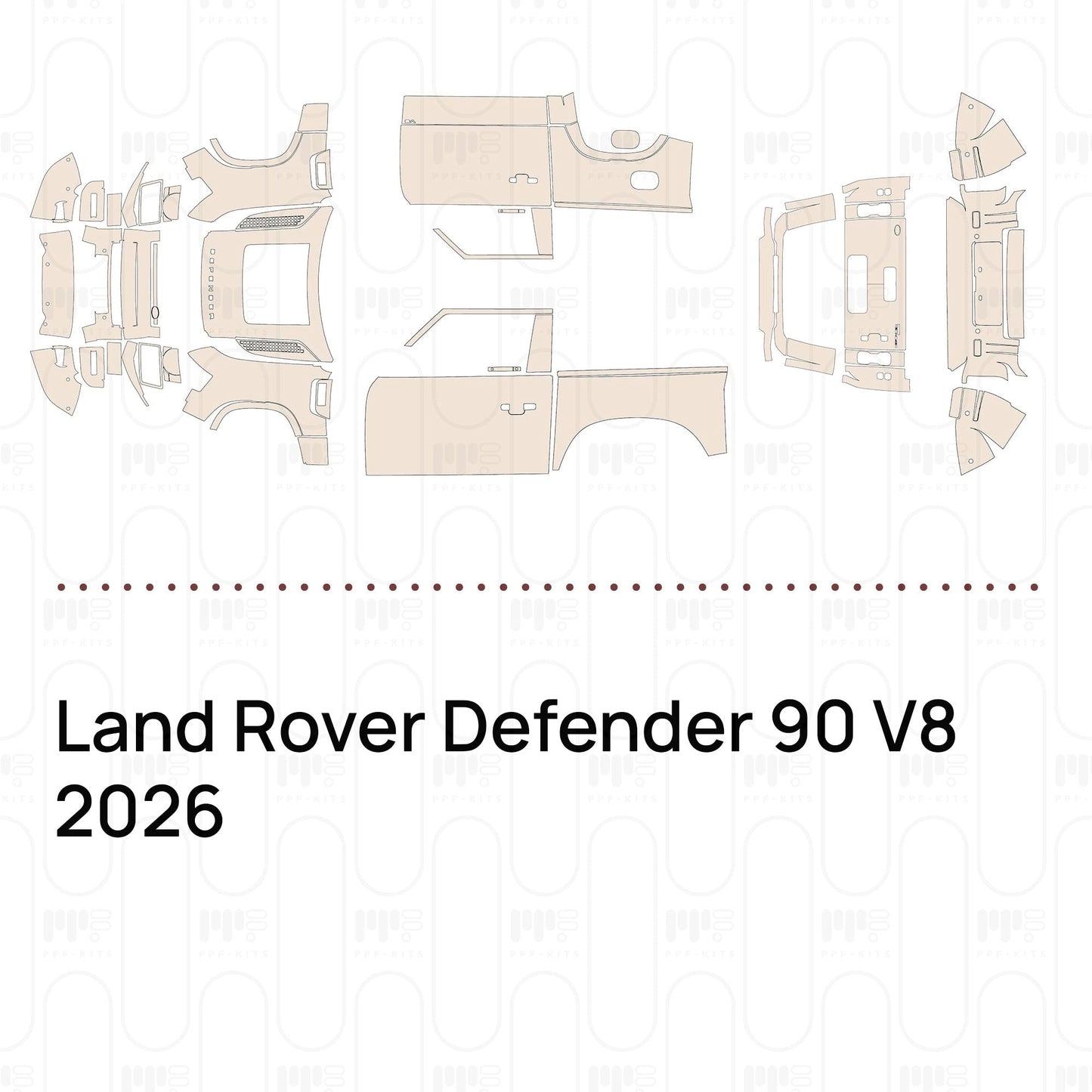 Pre-CutPPFLandRoverDefender90V82026