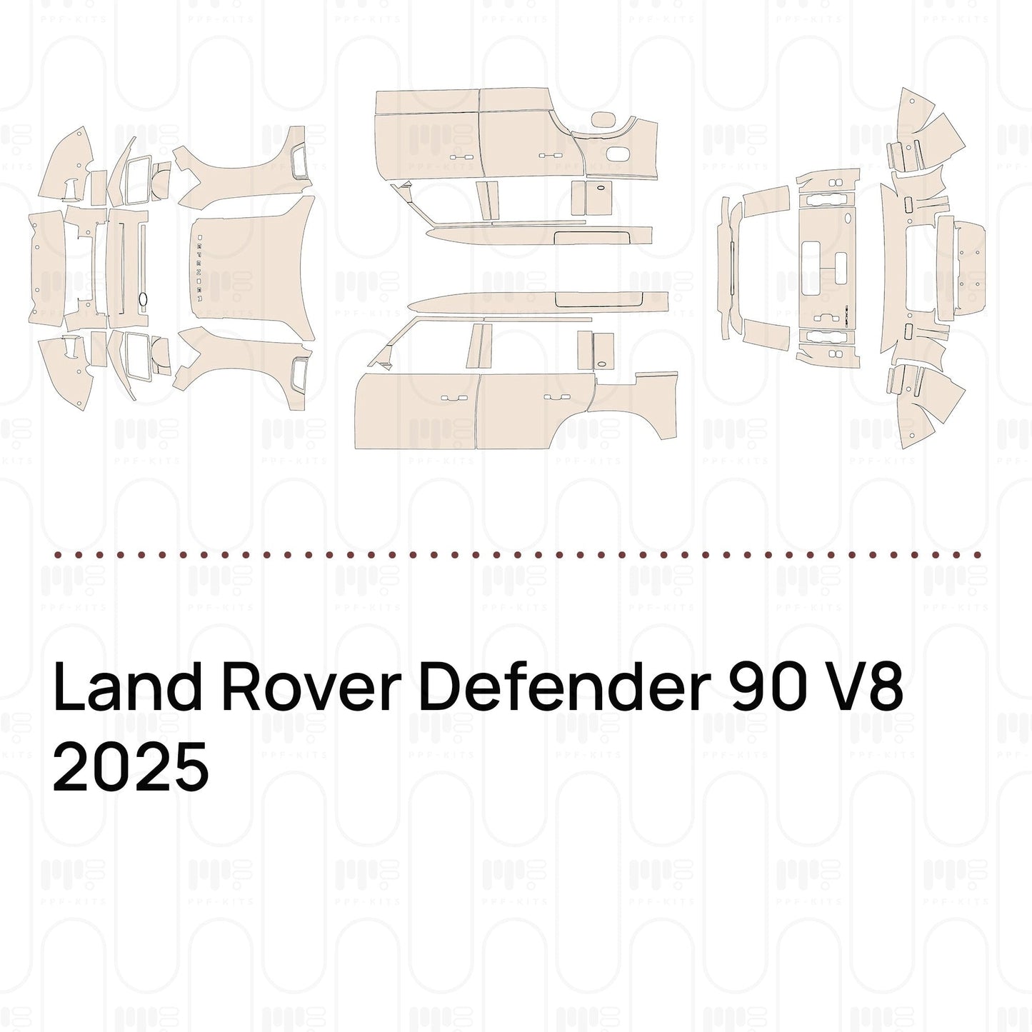Pre-CutPPFLandRoverDefender90V82025