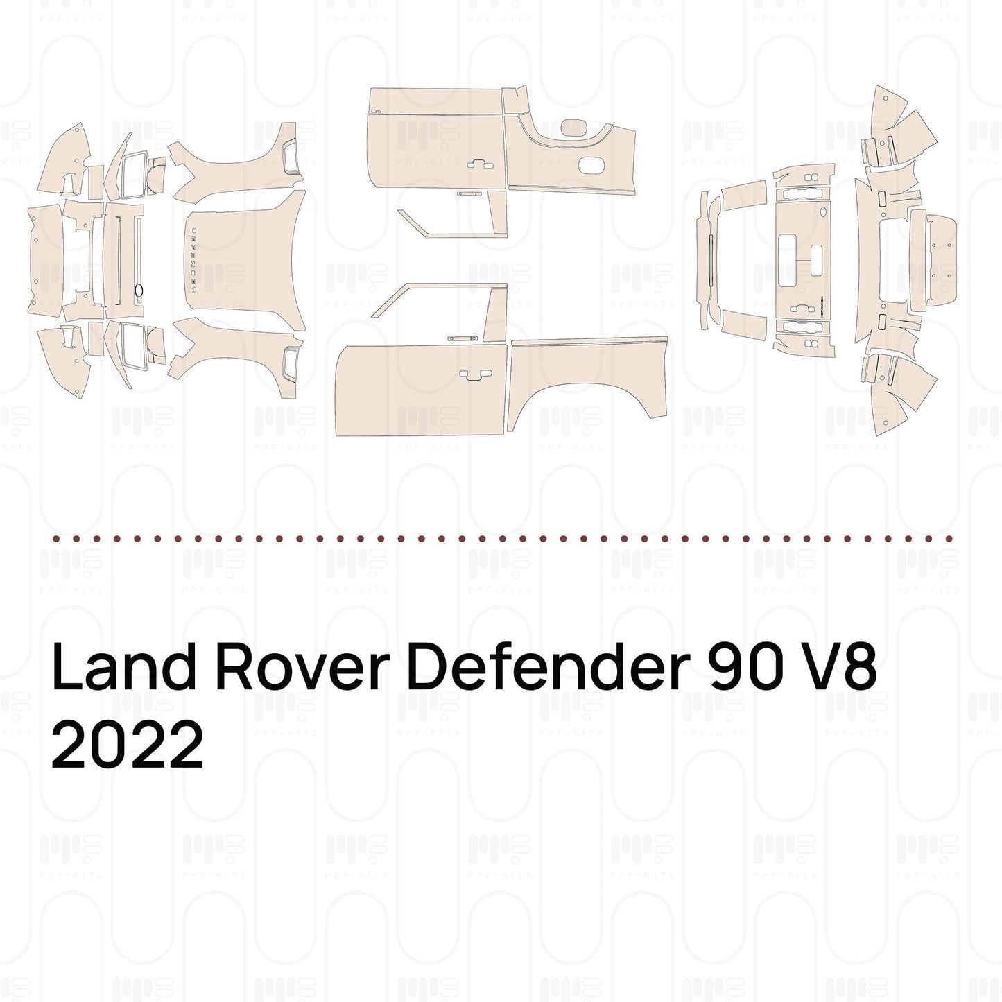 Pre-CutPPFLandRoverDefender90V82022