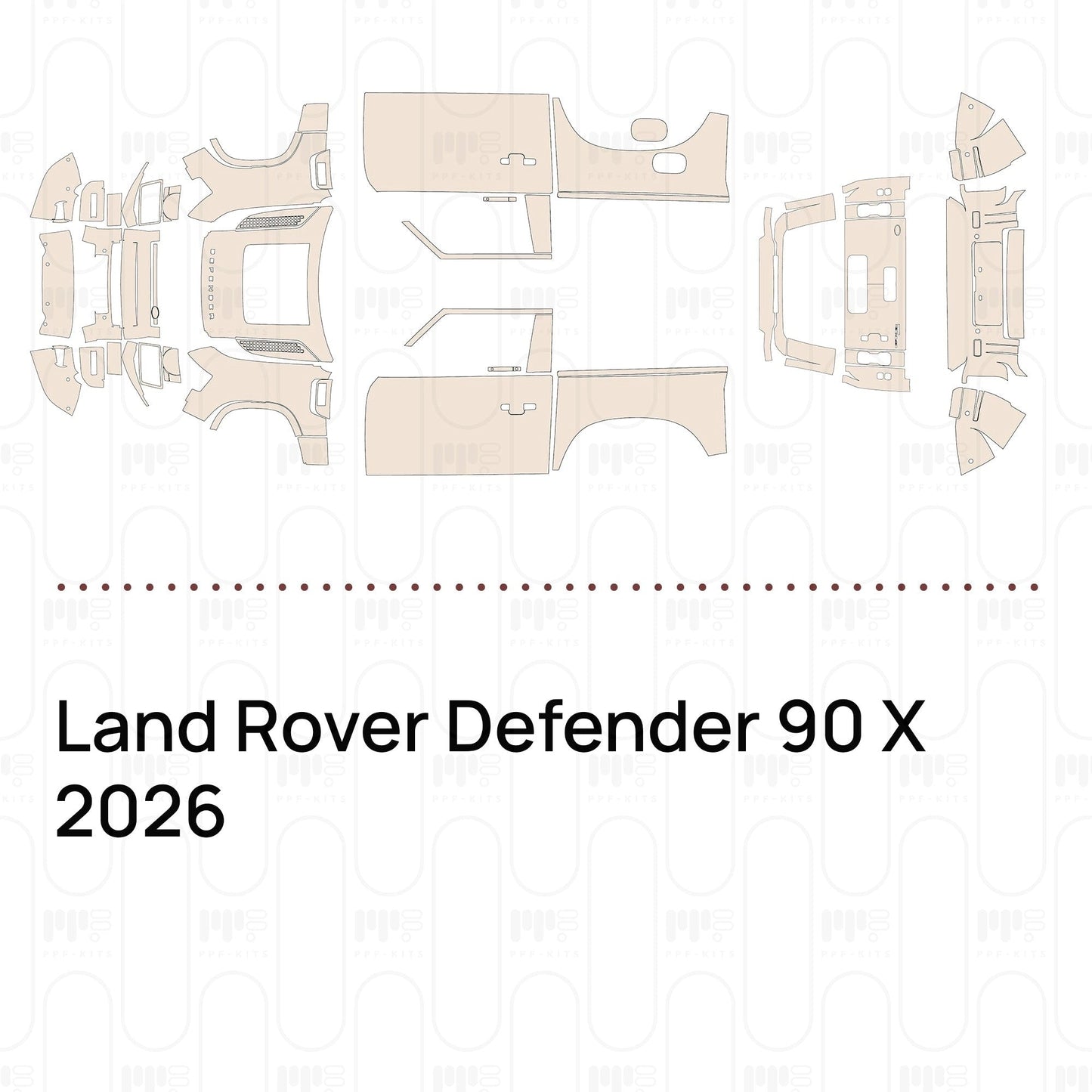 Pre-CutPPFLandRoverDefender90X2026