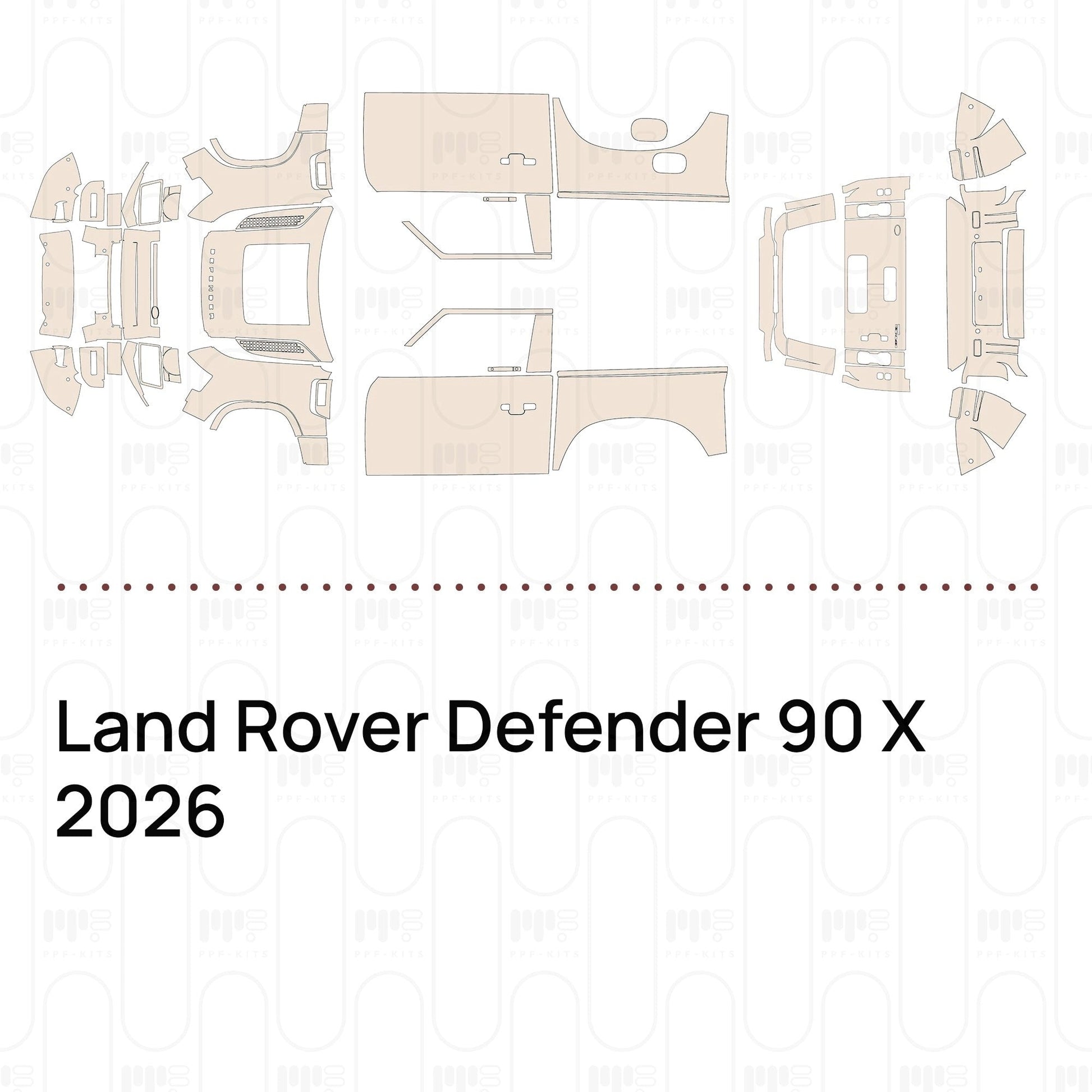 Pre-CutPPFLandRoverDefender90X2026