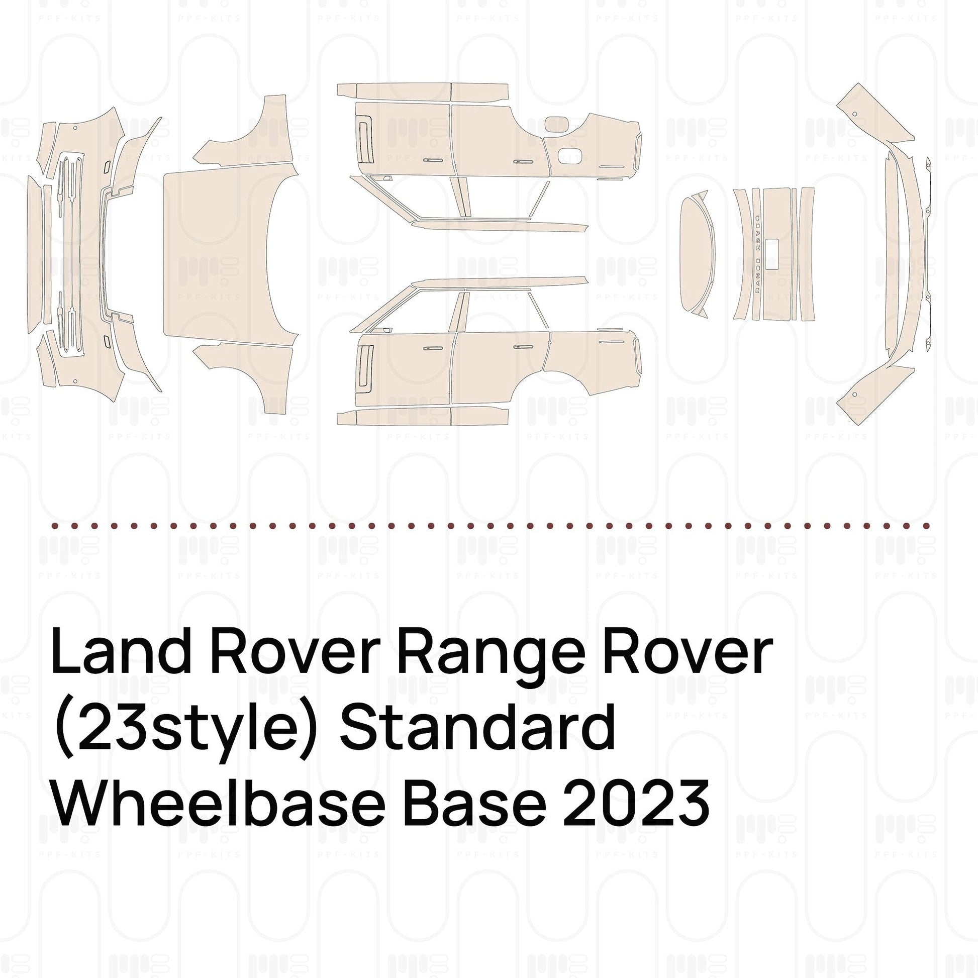 Pre-CutPPFLandRoverRangeRover(23style)StandardWheelbaseBase2023