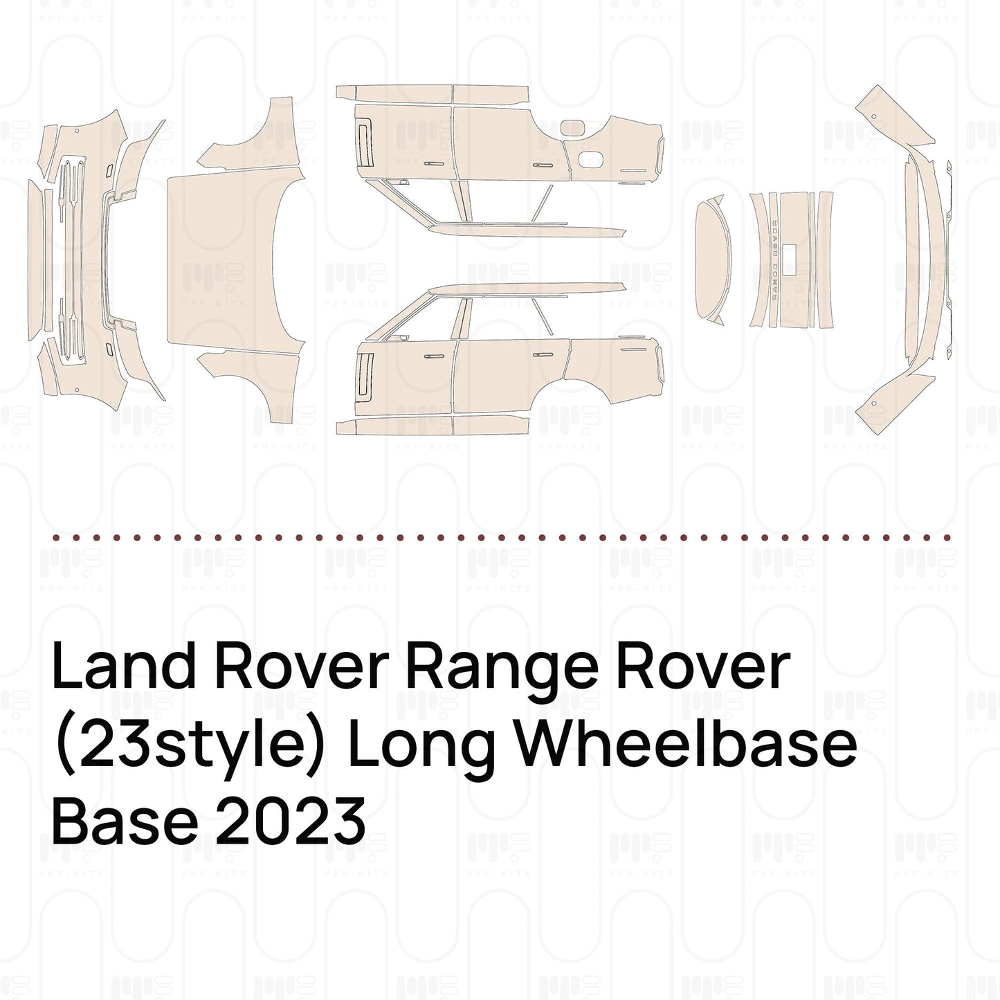 Pre-CutPPFLandRoverRangeRover(23style)LongWheelbaseBase2023
