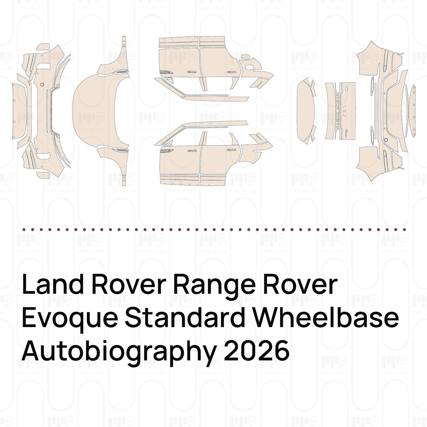 Pre-CutPPFLandRoverRangeRoverEvoqueStandardWheelbaseAutobiography2026