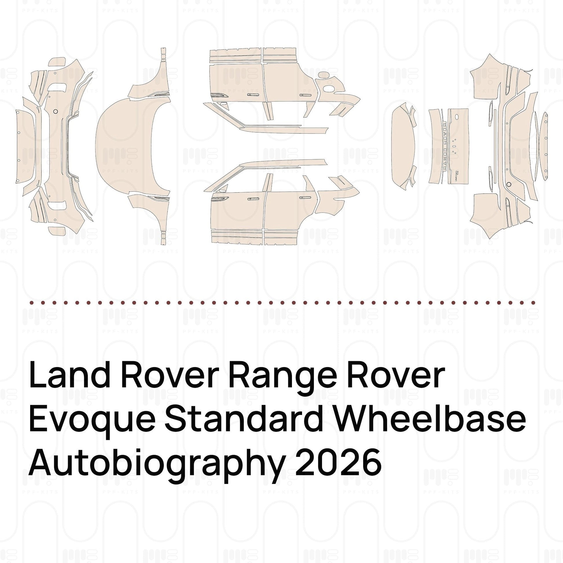 Pre-CutPPFLandRoverRangeRoverEvoqueStandardWheelbaseAutobiography2026