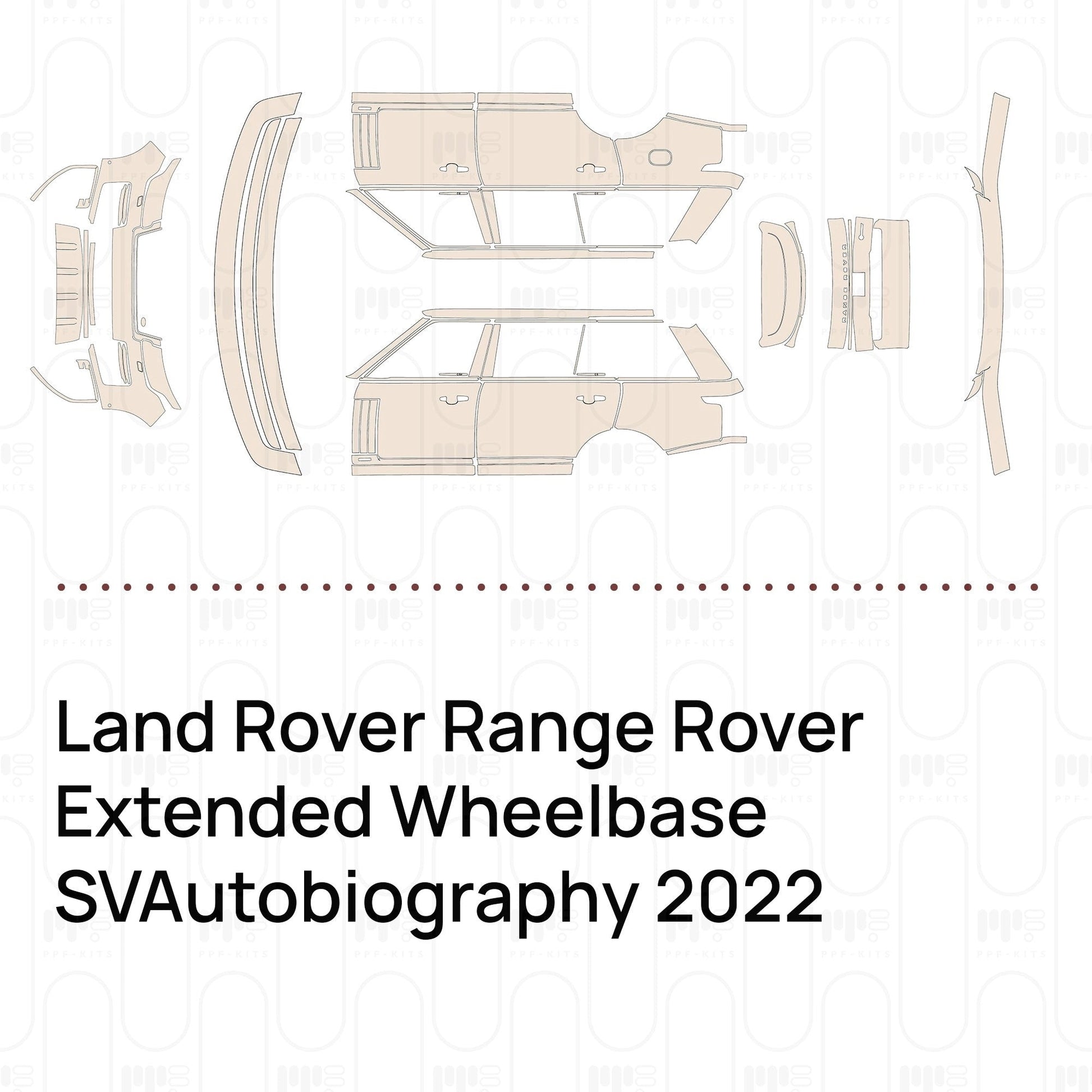 Pre-CutPPFLandRoverRangeRoverExtendedWheelbaseSVAutobiography2022