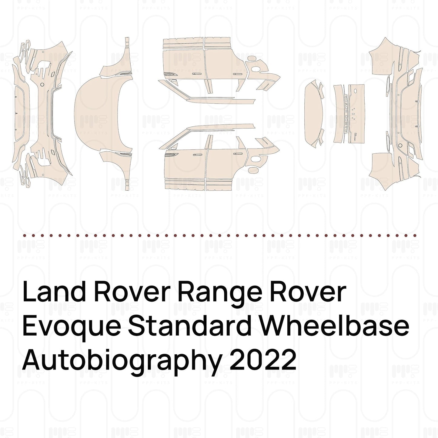Pre-CutPPFLandRoverRangeRoverEvoqueStandardWheelbaseAutobiography2022