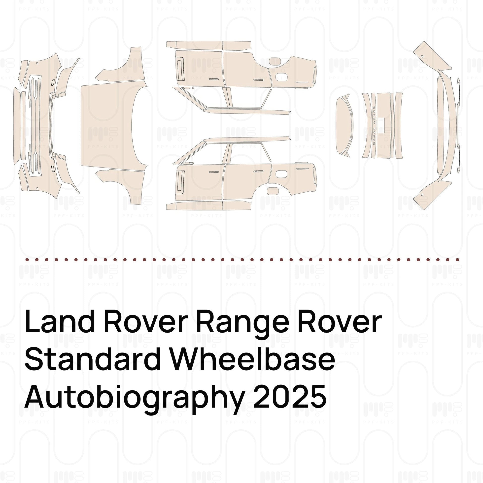 Pre-CutPPFLandRoverRangeRoverStandardWheelbaseAutobiography2025