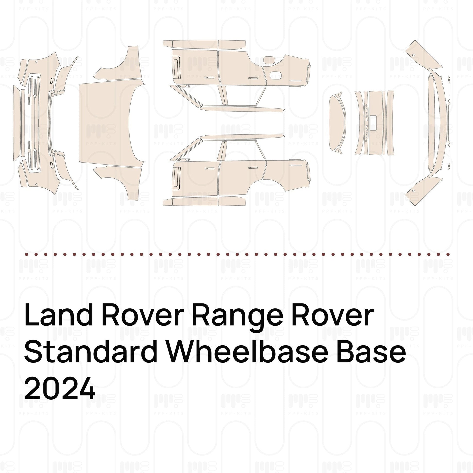 Pre-CutPPFLandRoverRangeRoverStandardWheelbaseBase2024