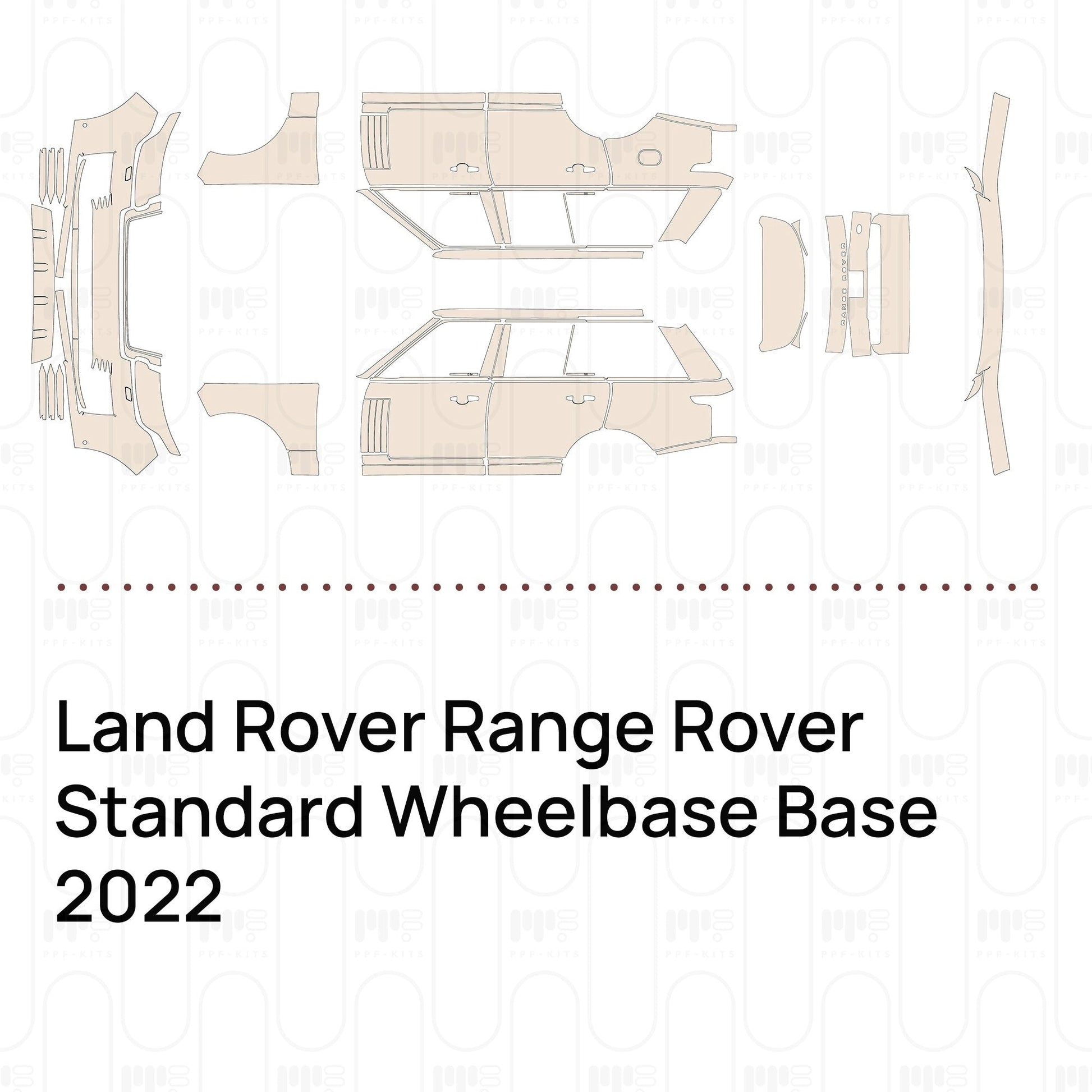 Pre-CutPPFLandRoverRangeRoverStandardWheelbaseBase2022