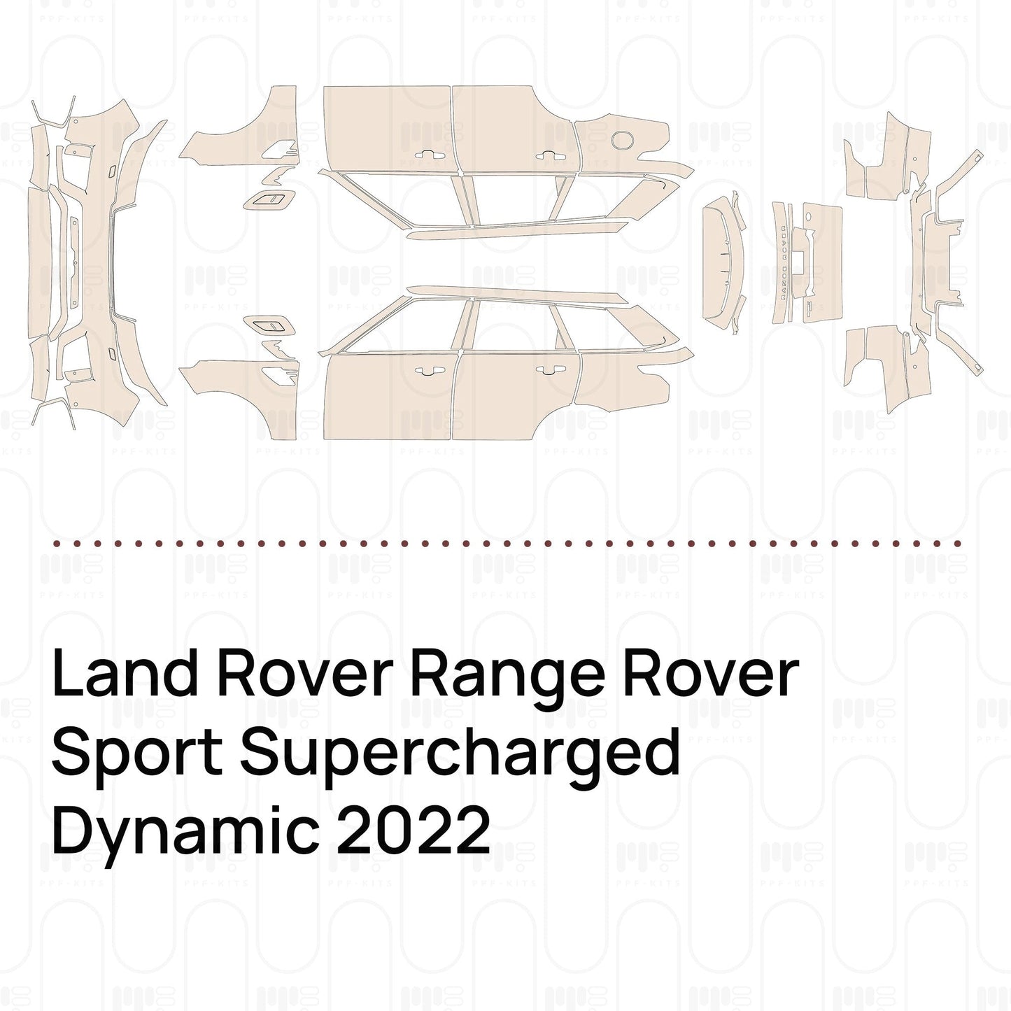 Pre-CutPPFLandRoverRangeRoverSportSuperchargedDynamic2022