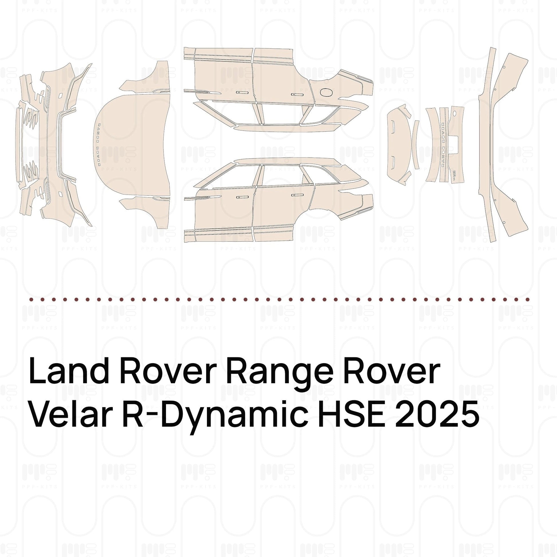 Pre-CutPPFLandRoverRangeRoverVelarR-DynamicHSE2025