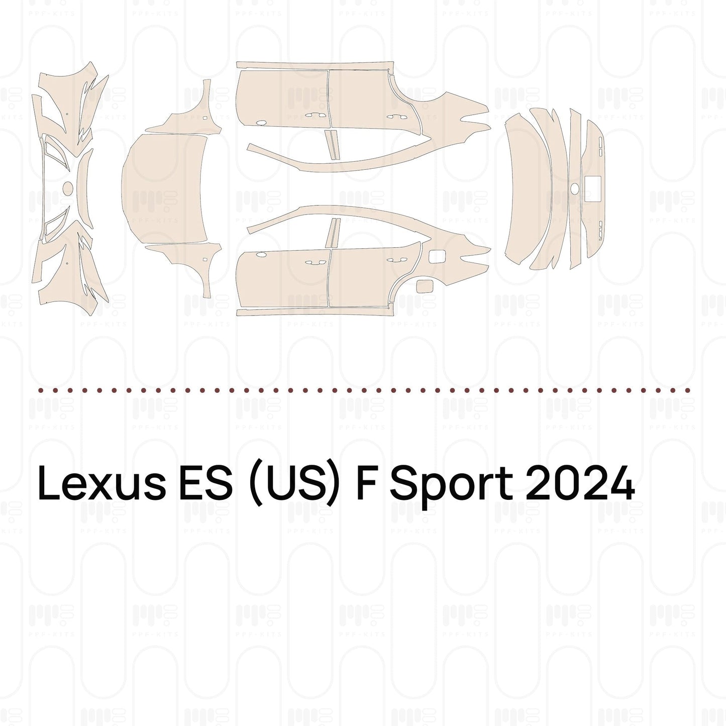 Pre-CutPPFLexusES(US)FSport2024