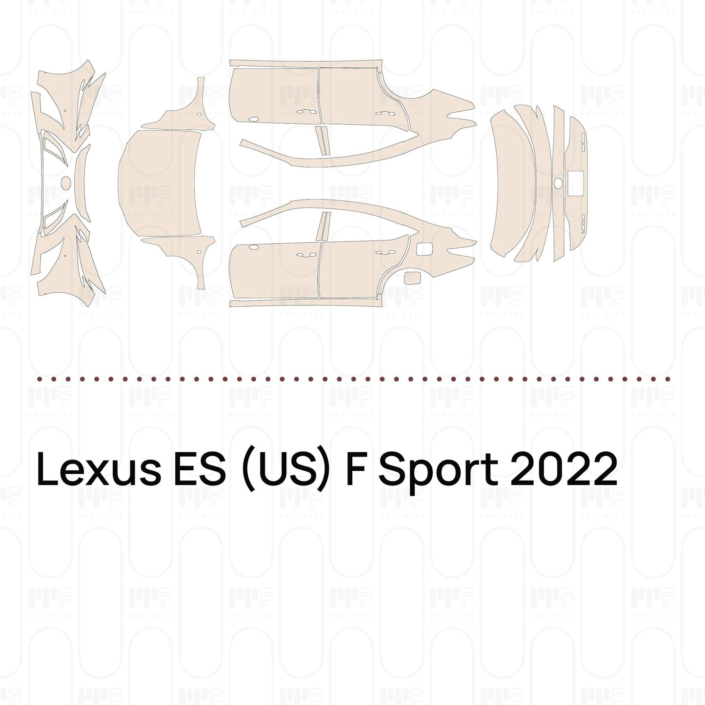 Pre-CutPPFLexusES(US)FSport2022