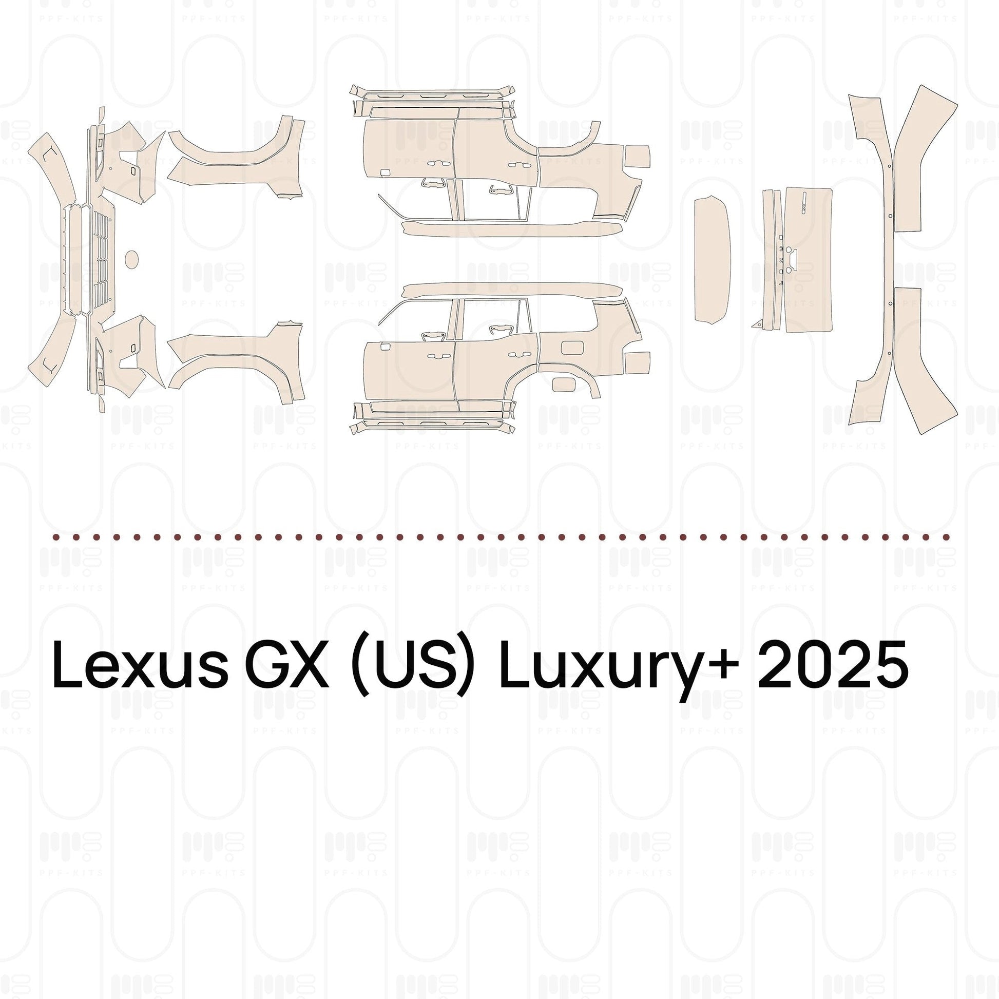 Pre-CutPPFLexusGX(US)Luxury+2025