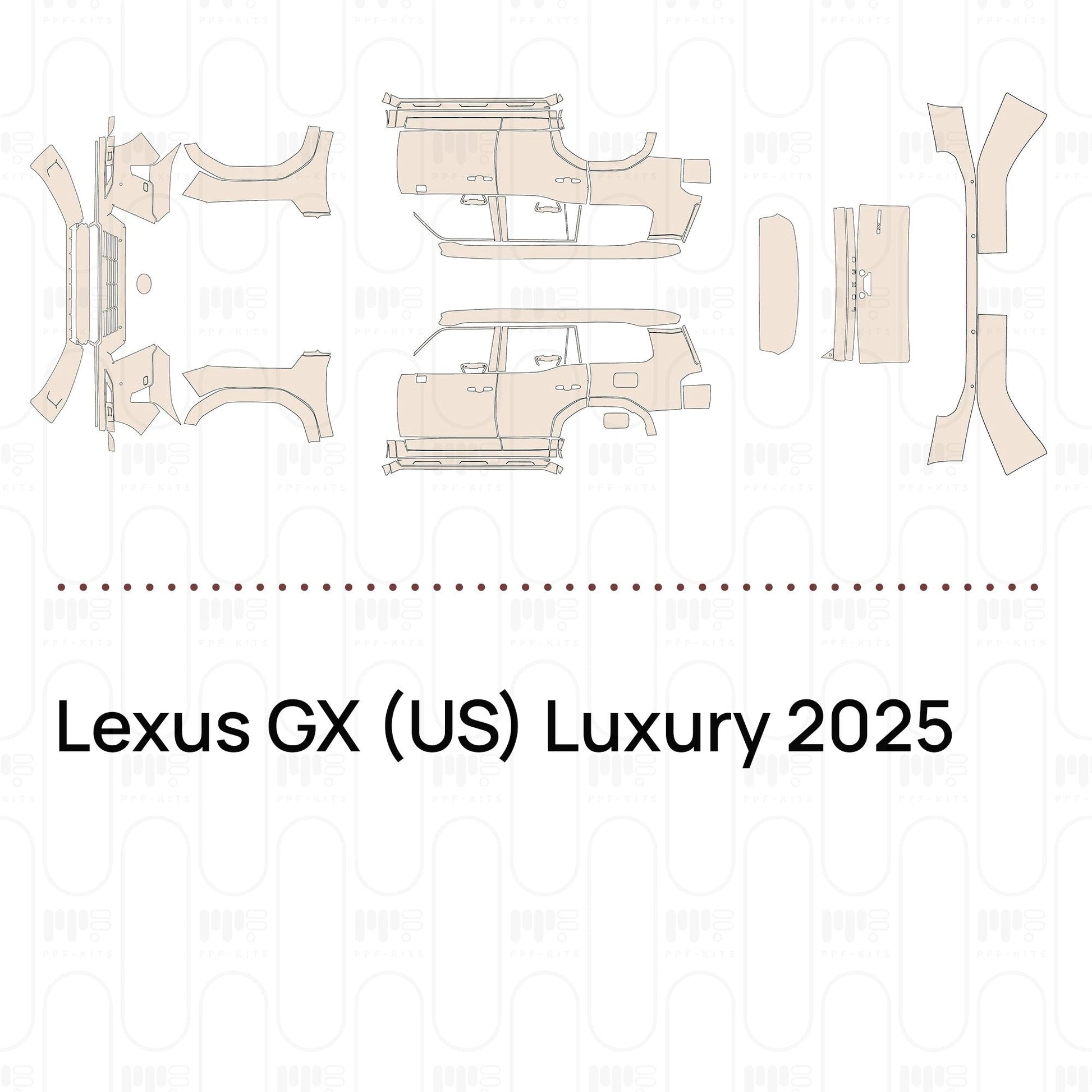 Pre-CutPPFLexusGX(US)Luxury2025