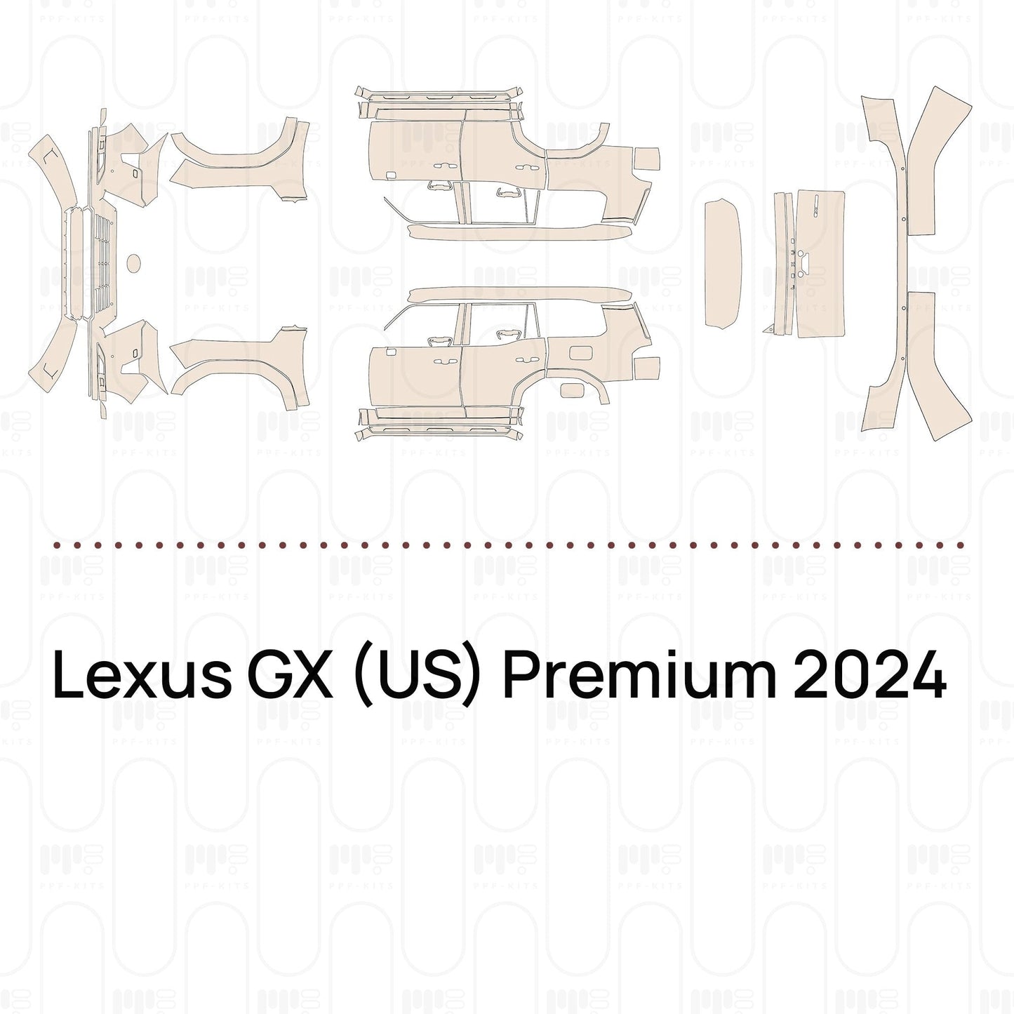 Pre-CutPPFLexusGX(US)Premium2024