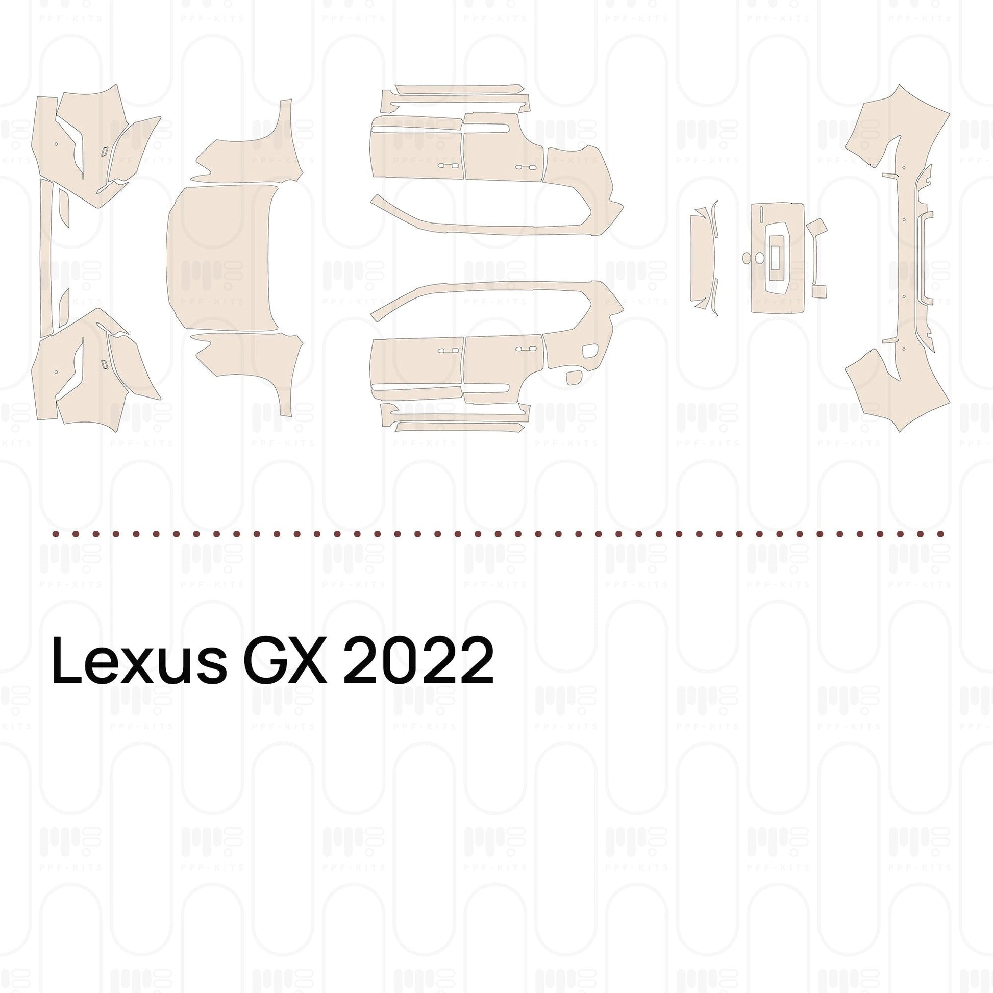 Pre-CutPPFLexusGX2022