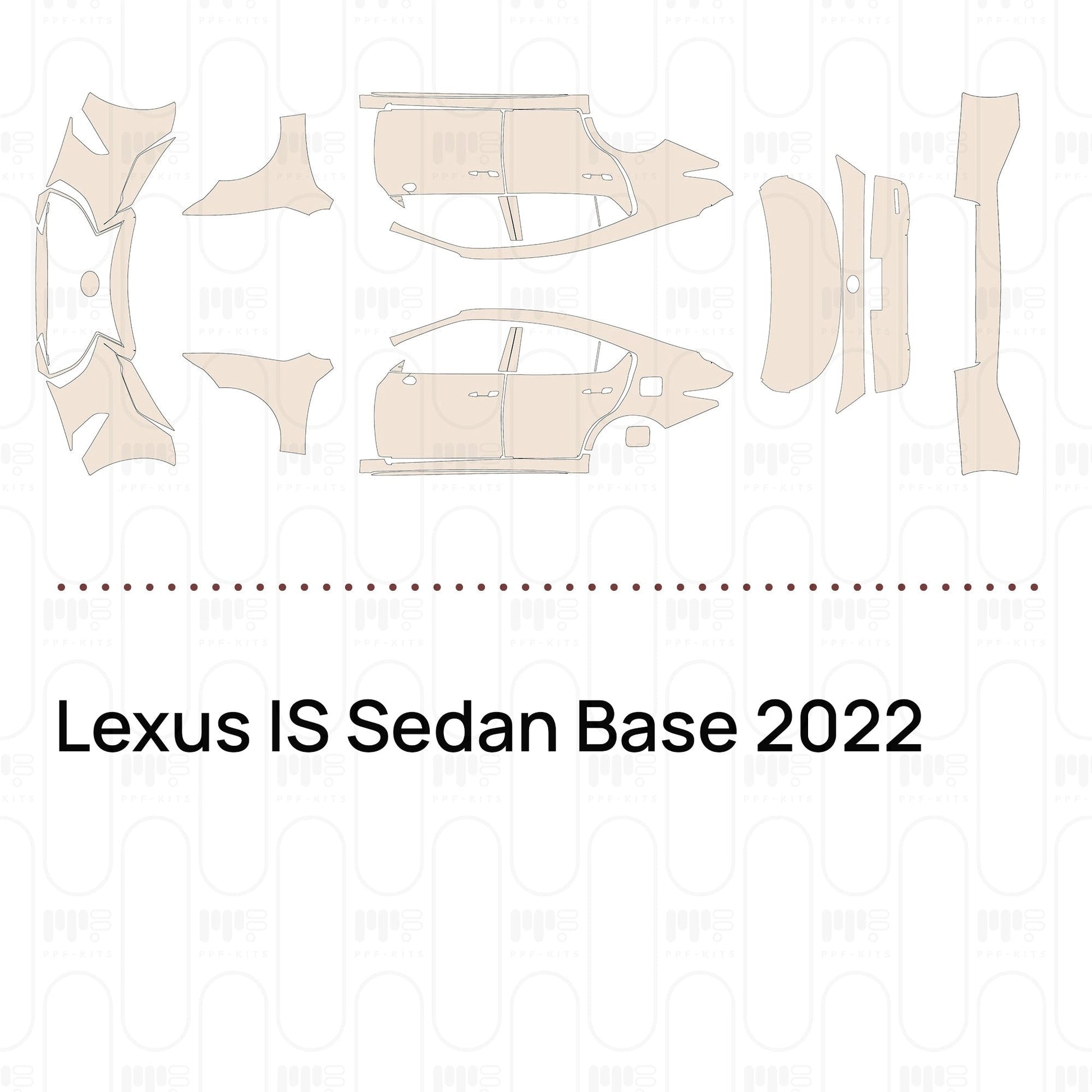 Pre-CutPPFLexusISSedanBase2022