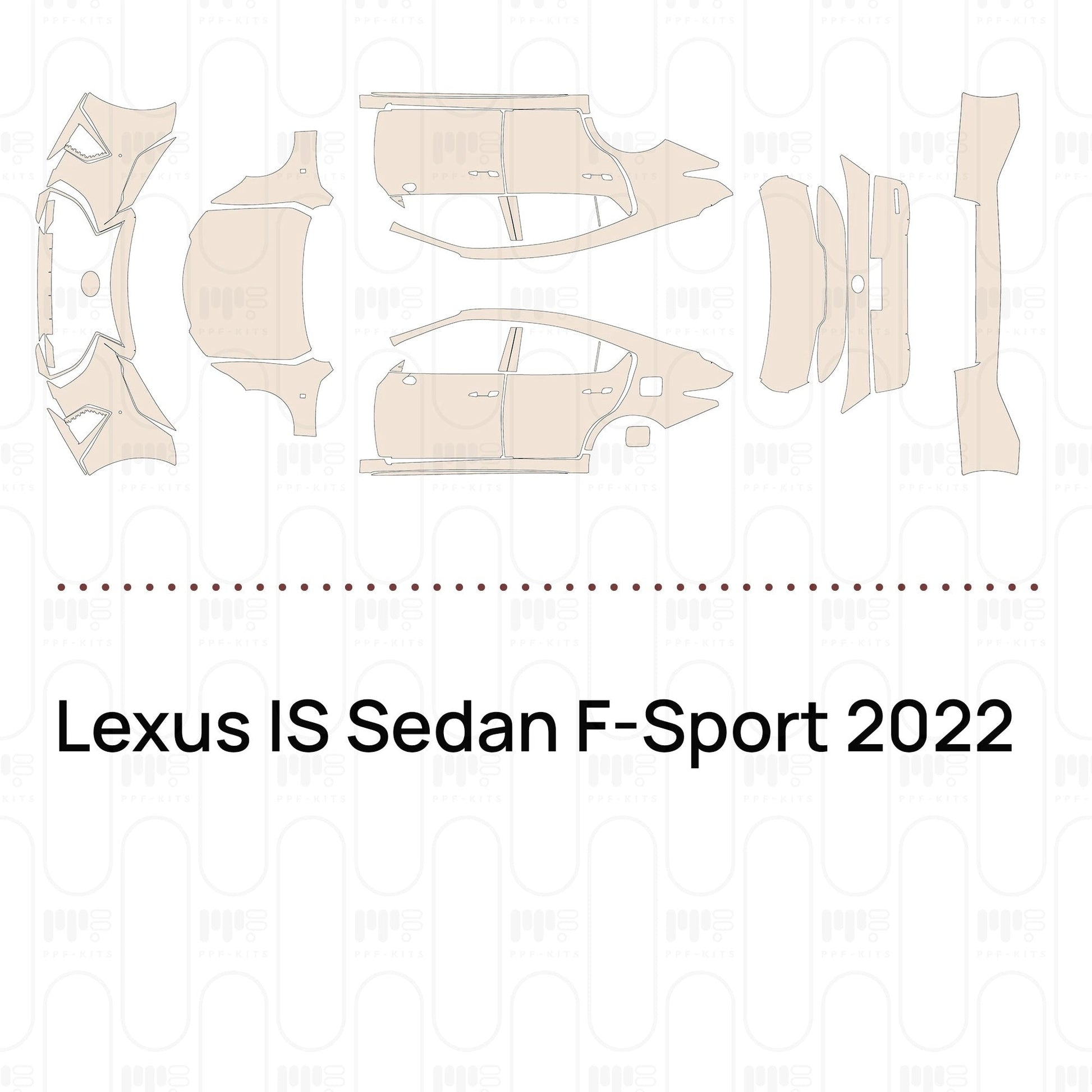 Pre-CutPPFLexusISSedanF-Sport2022