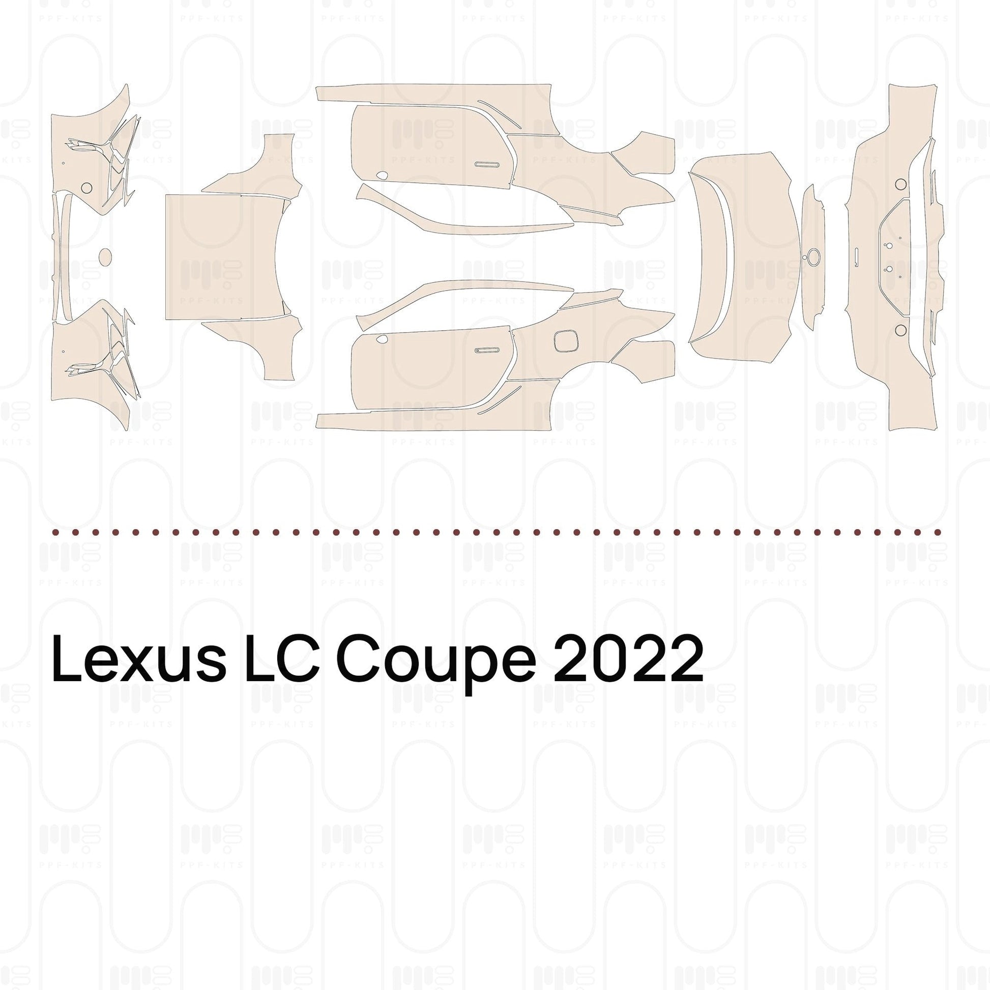Pre-CutPPFLexusLCCoupe2022