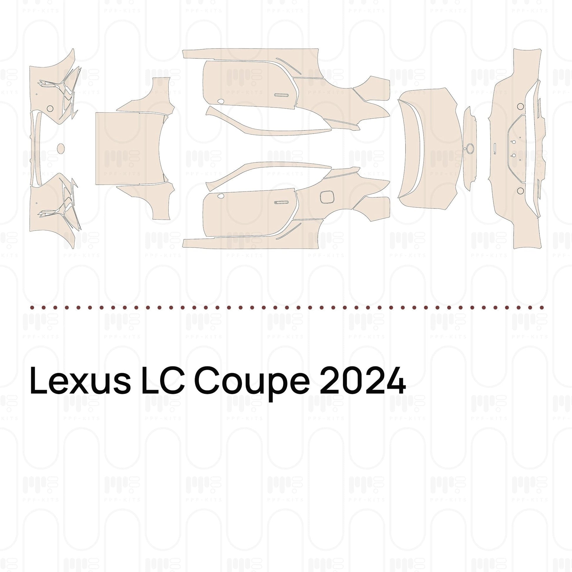 Pre-CutPPFLexusLCCoupe2024