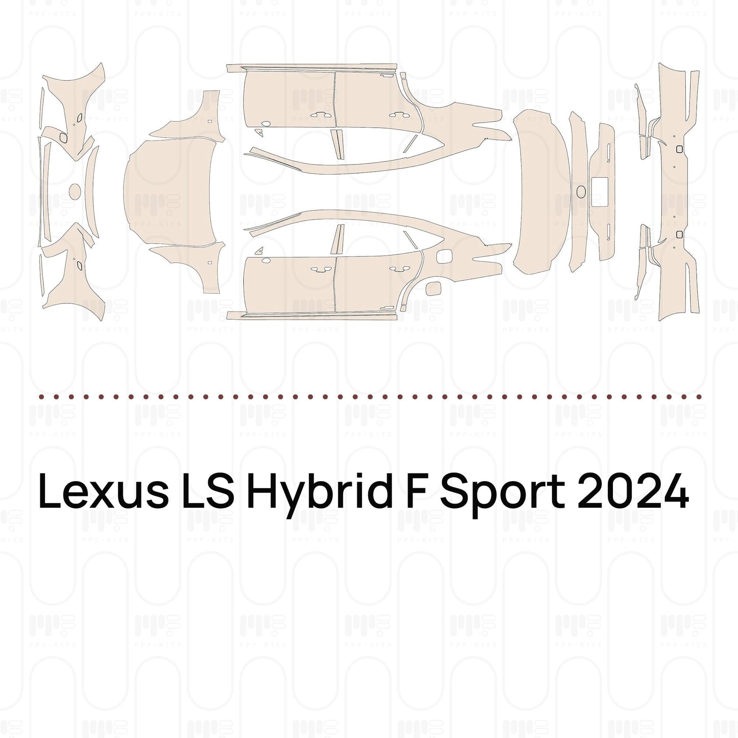 Pre-CutPPFLexusLSHybridFSport2024