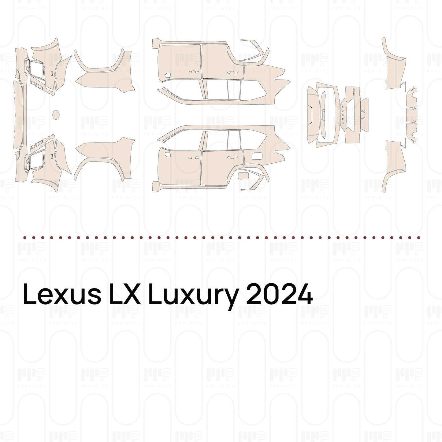 Pre-CutPPFLexusLXLuxury2024