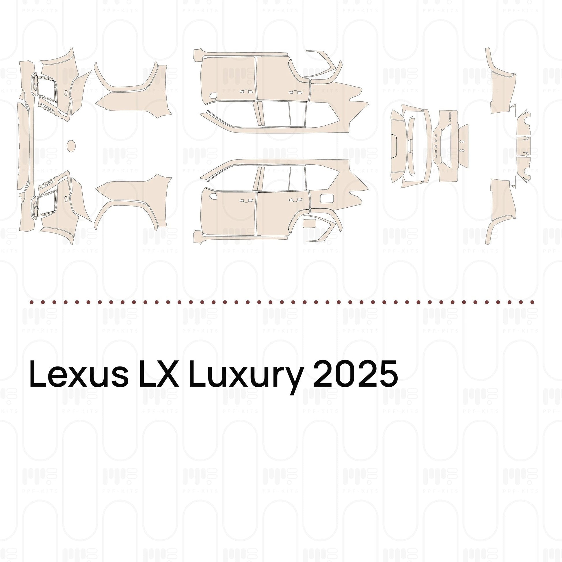 Pre-CutPPFLexusLXLuxury2025