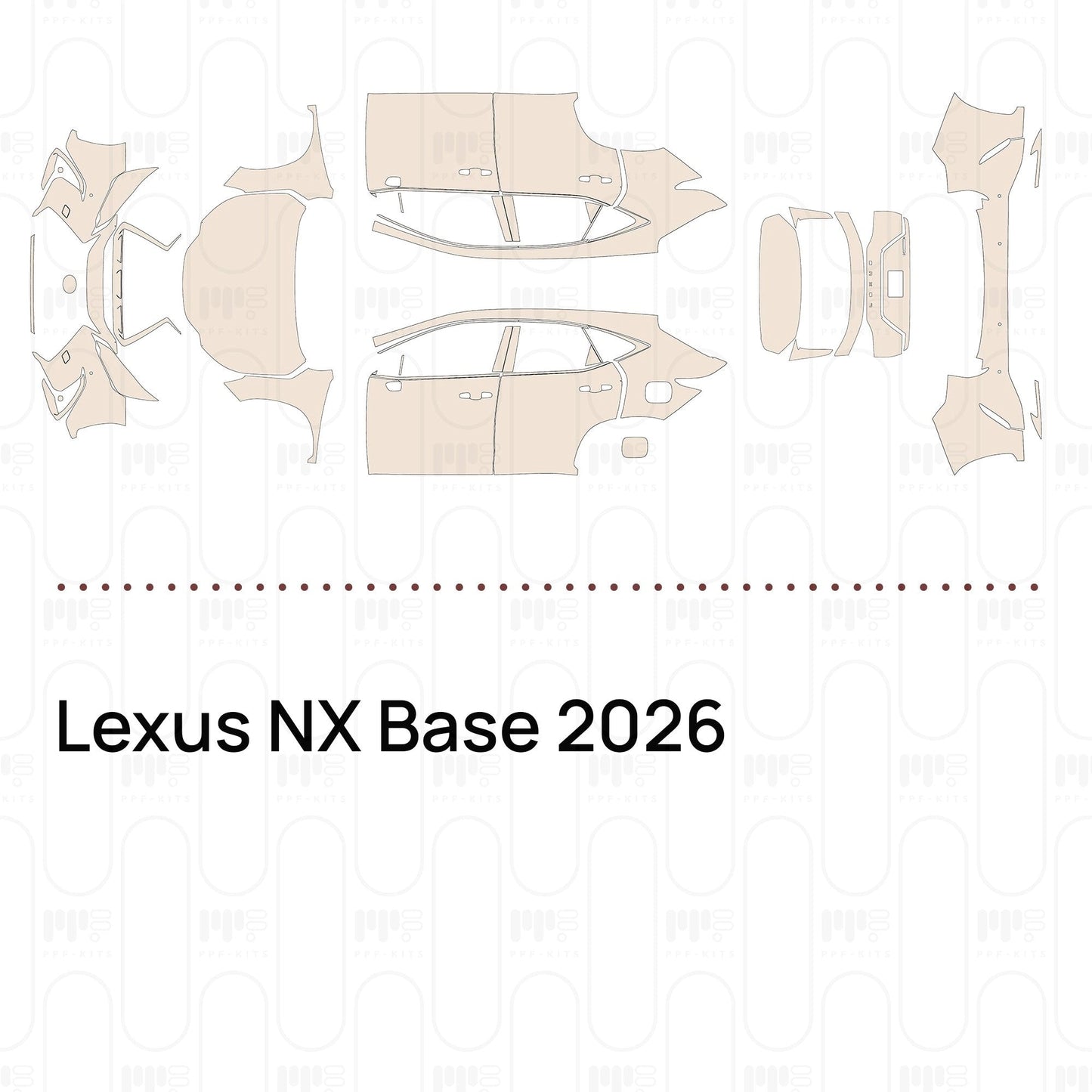 Pre-CutPPFLexusNXBase2026