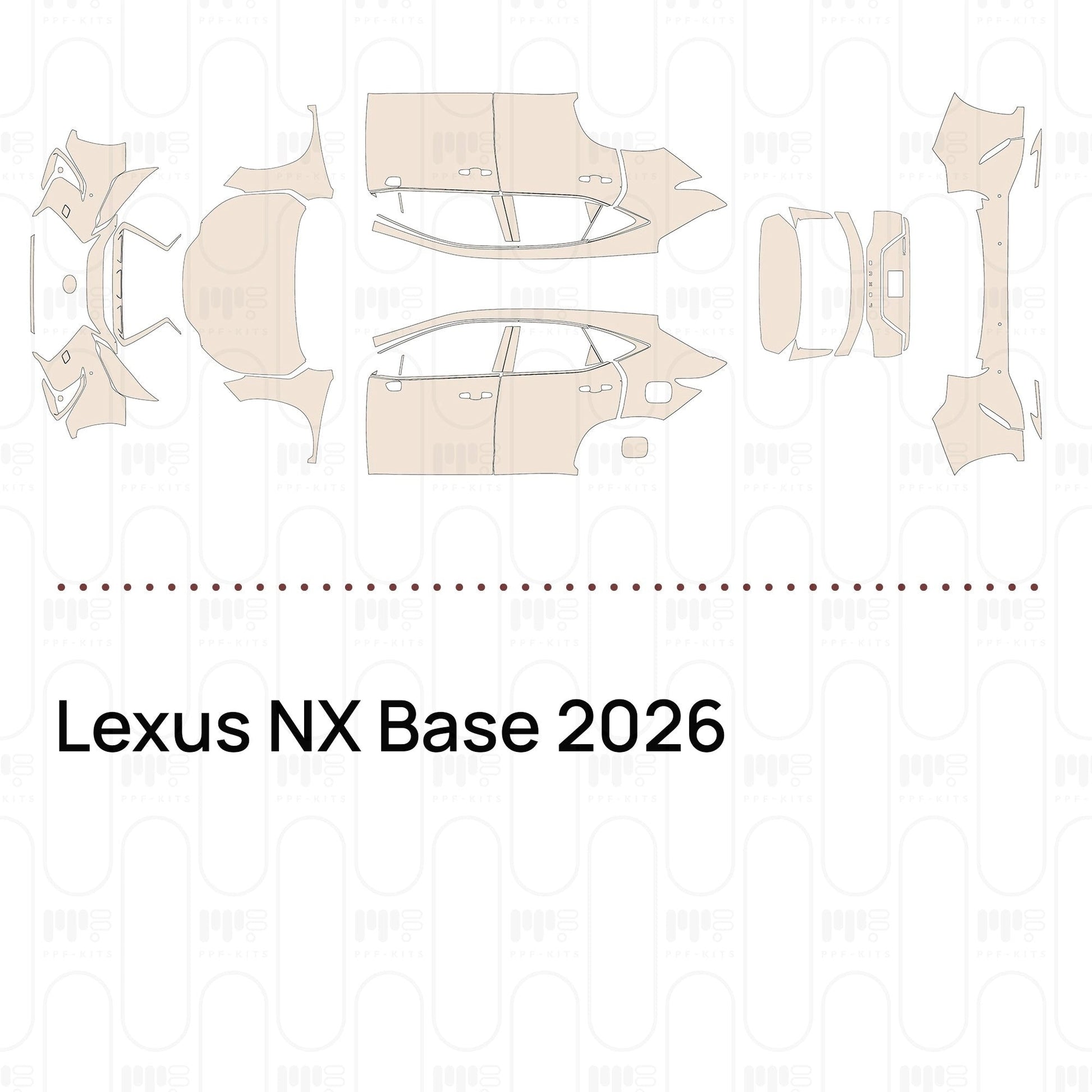 Pre-CutPPFLexusNXBase2026