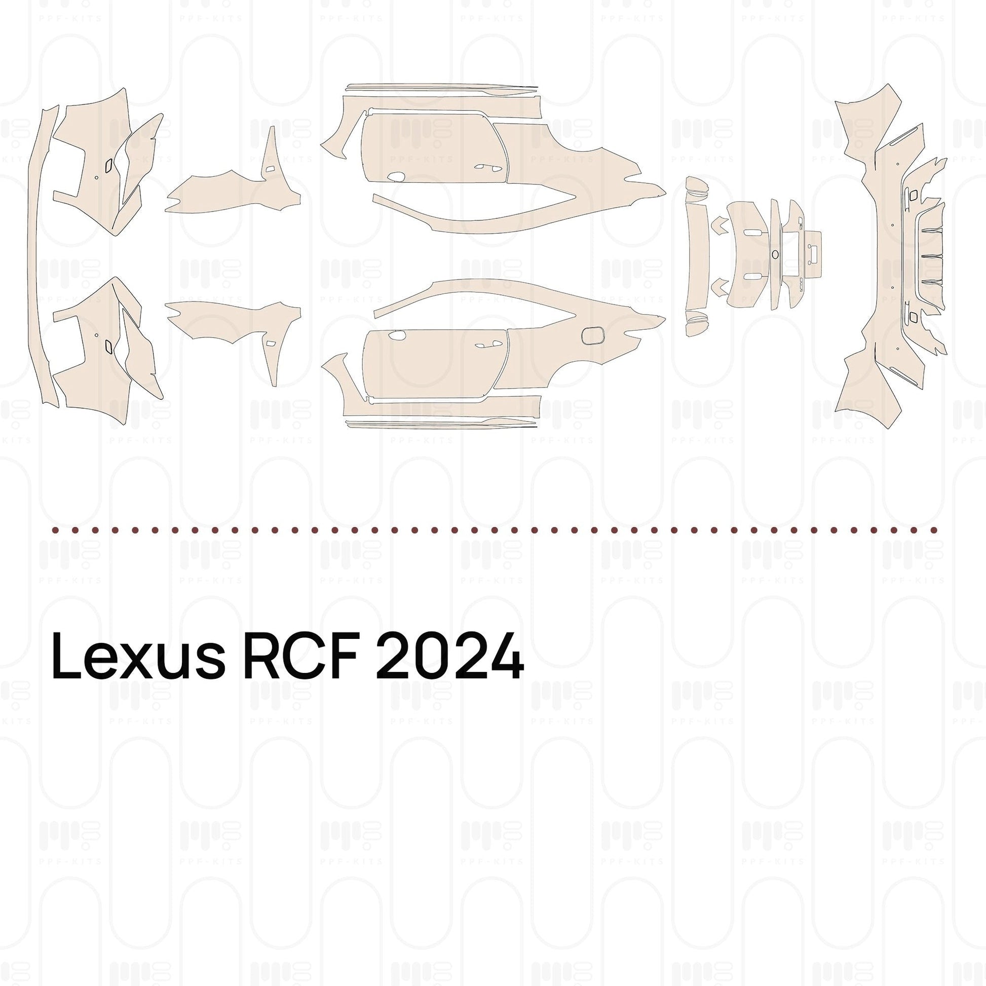Pre-CutPPFLexusRCF2024