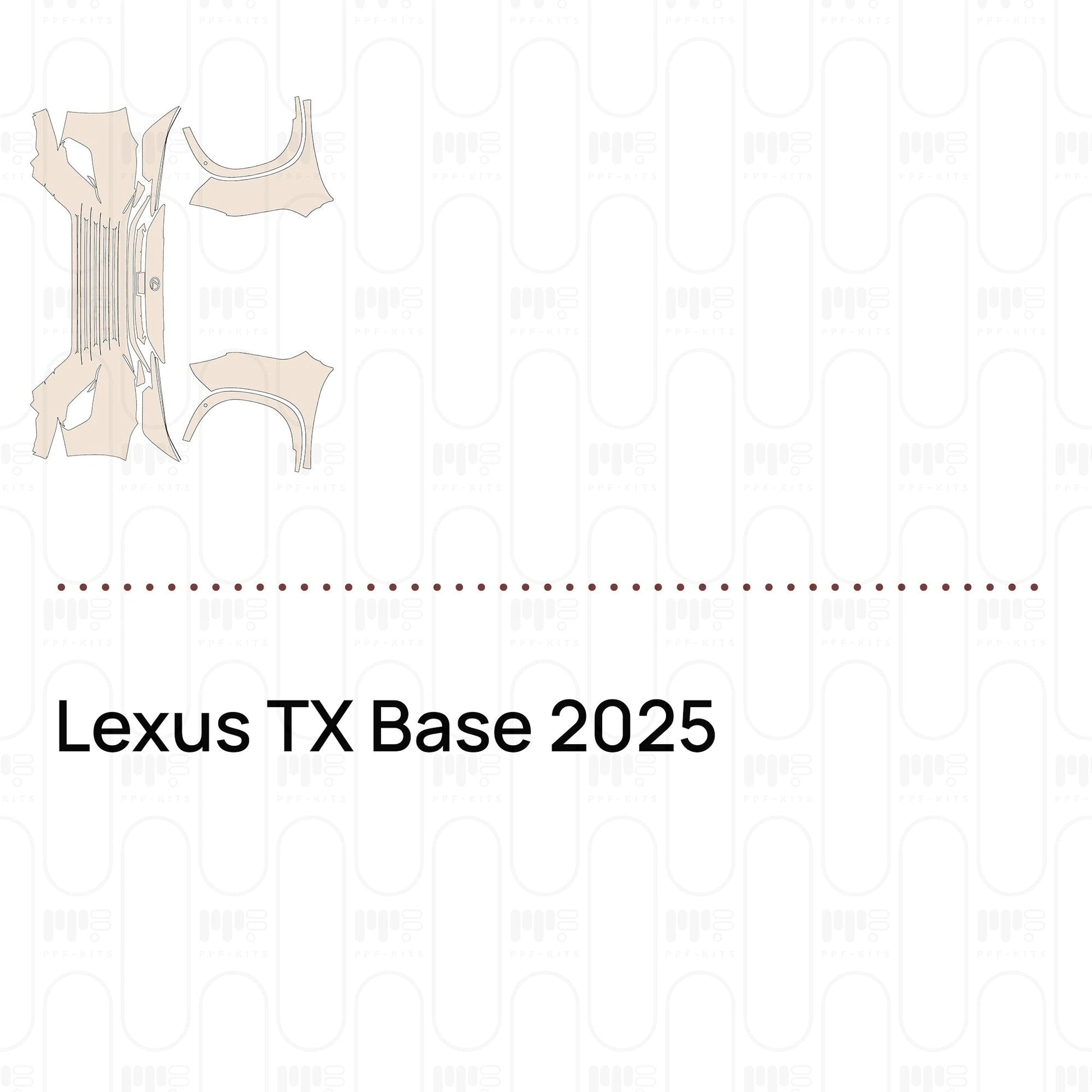 Pre-CutPPFLexusTXBase2025