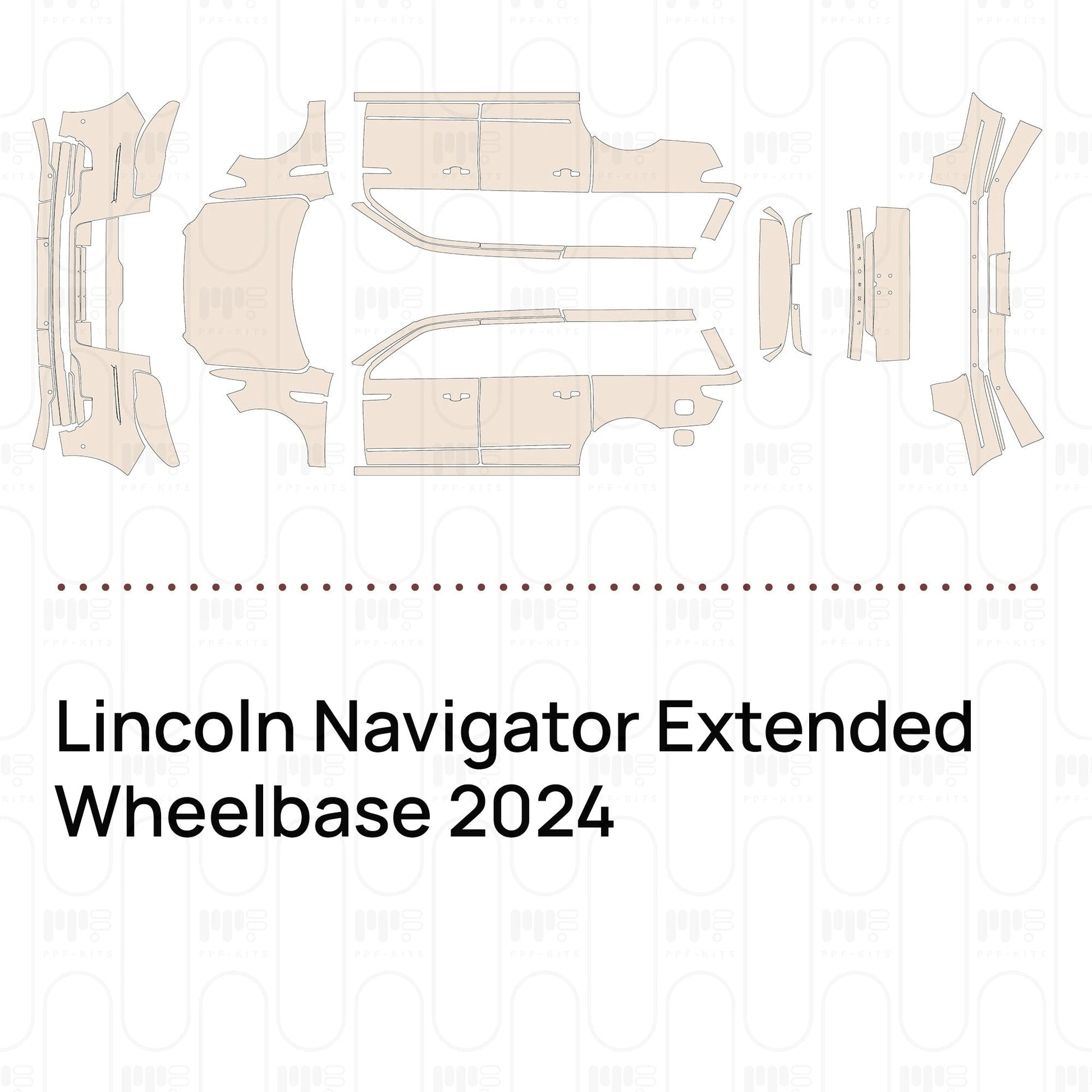 Pre-CutPPFLincolnNavigatorExtendedWheelbase2024