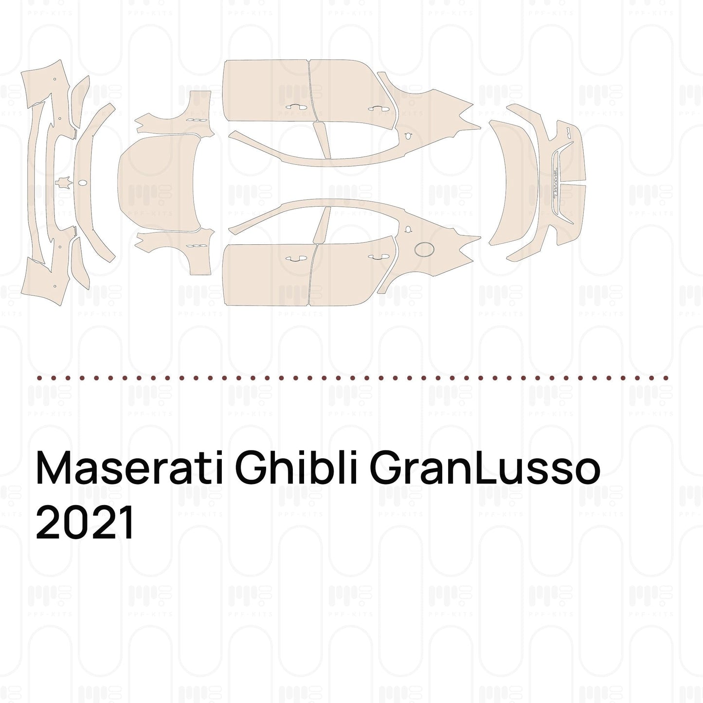 Pre-CutPPFMaseratiGhibliGranLusso2021