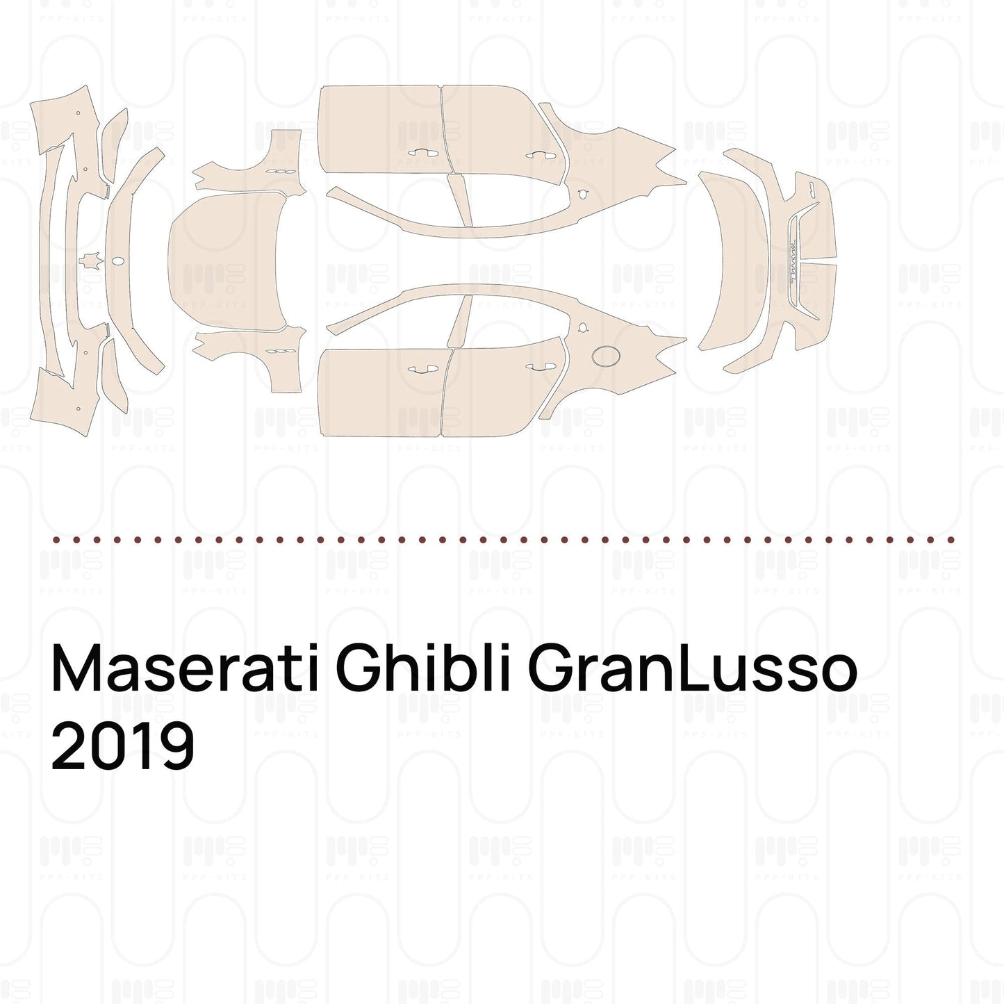 Pre-CutPPFMaseratiGhibliGranLusso2019