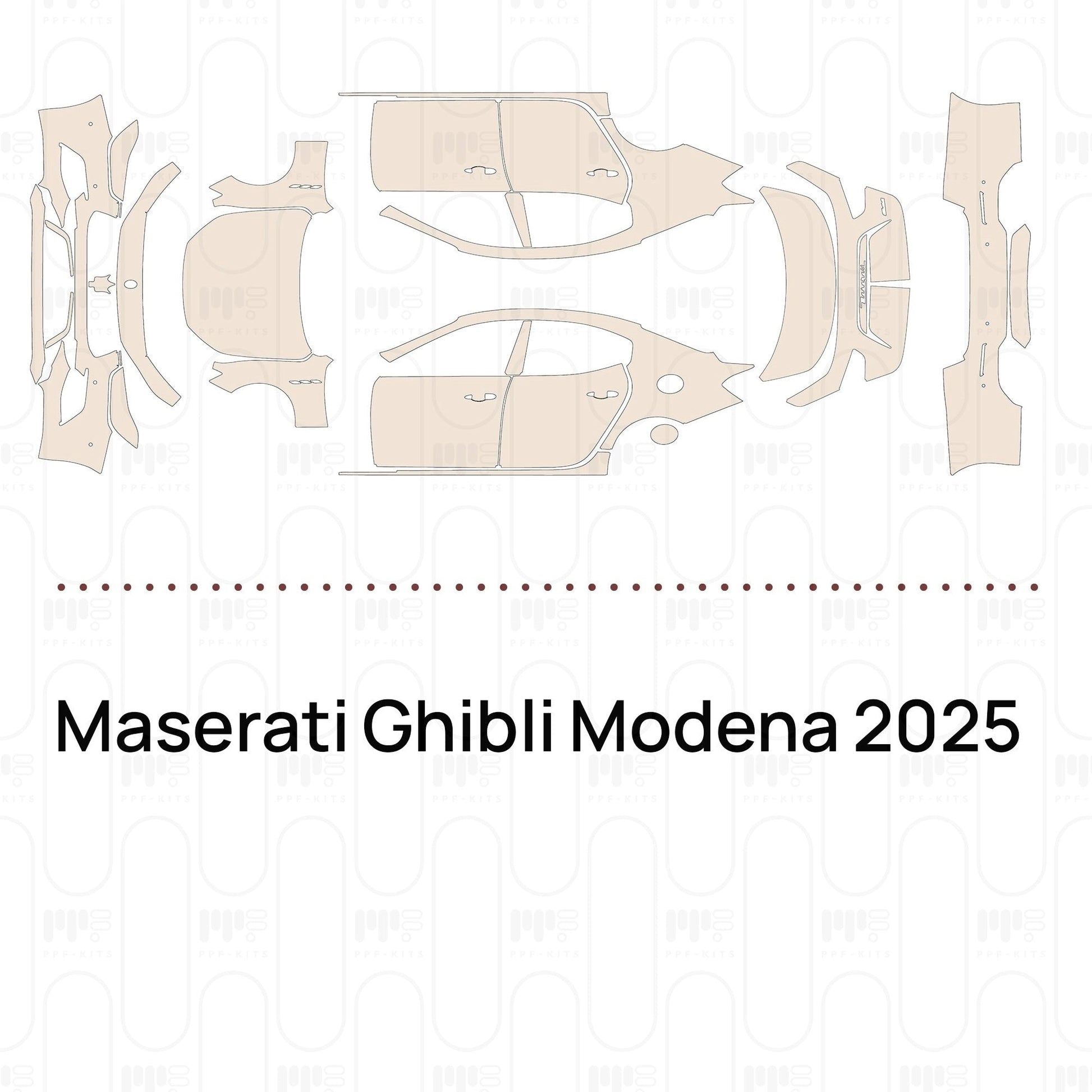 Pre-CutPPFMaseratiGhibliModena2025