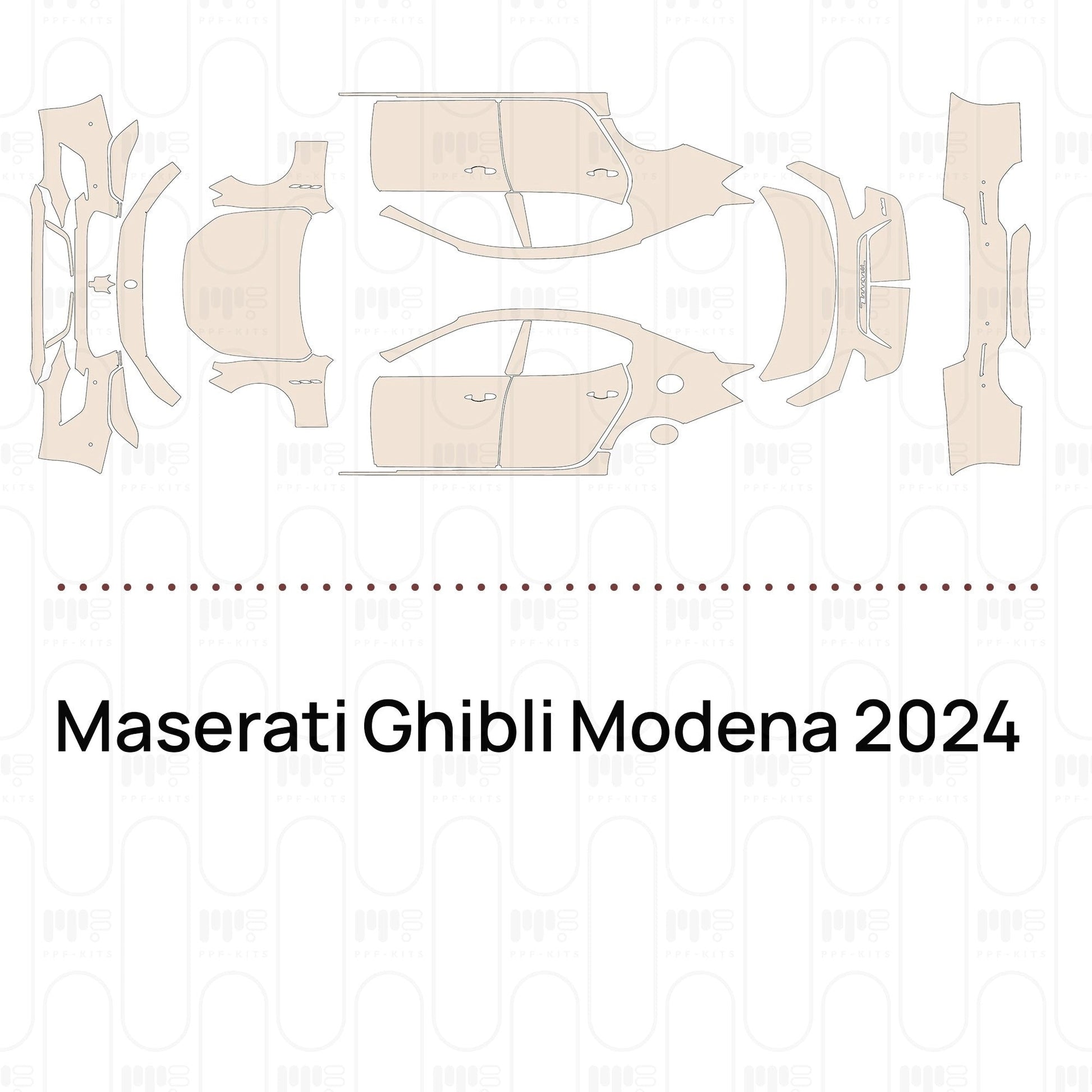 Pre-CutPPFMaseratiGhibliModena2024