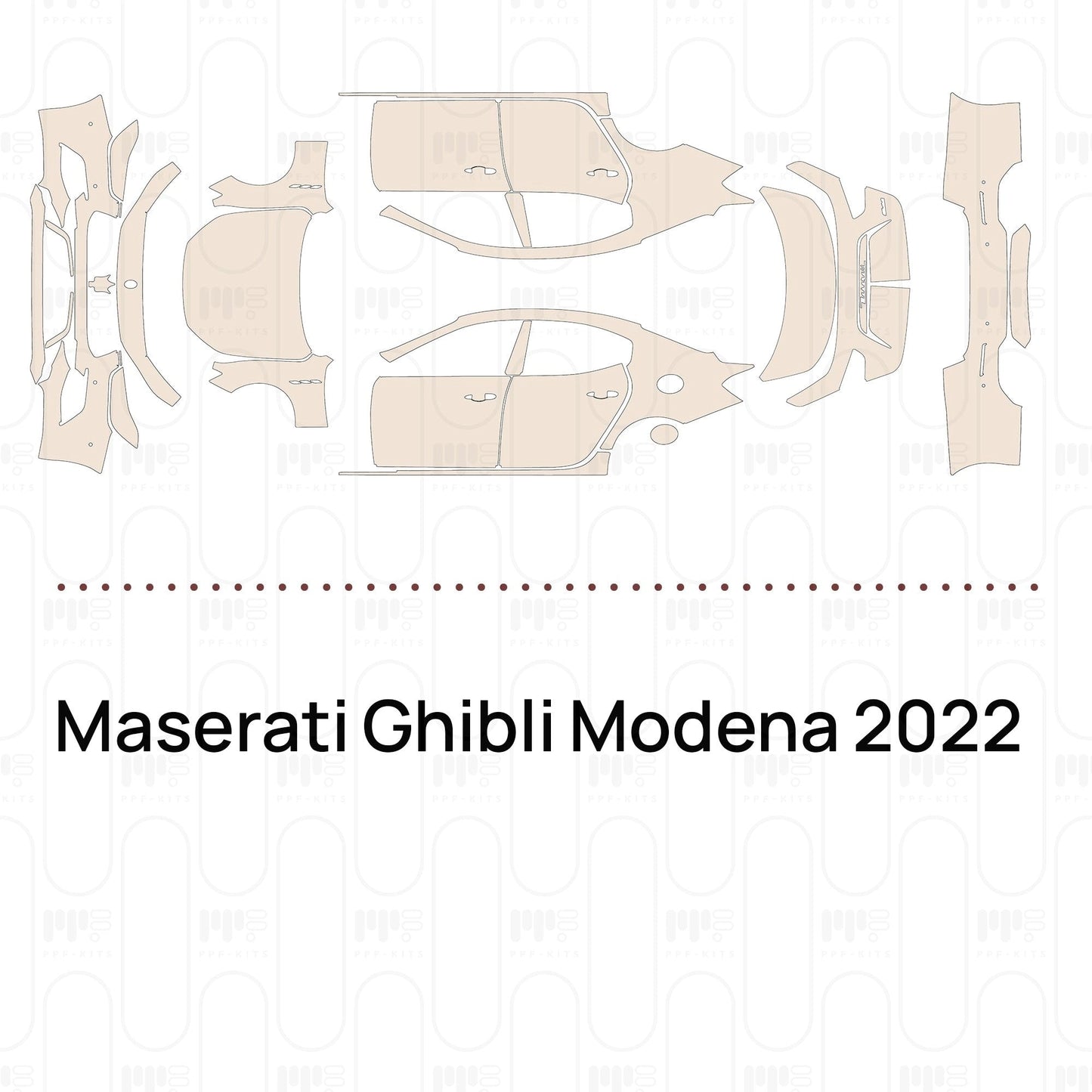 Pre-CutPPFMaseratiGhibliModena2022
