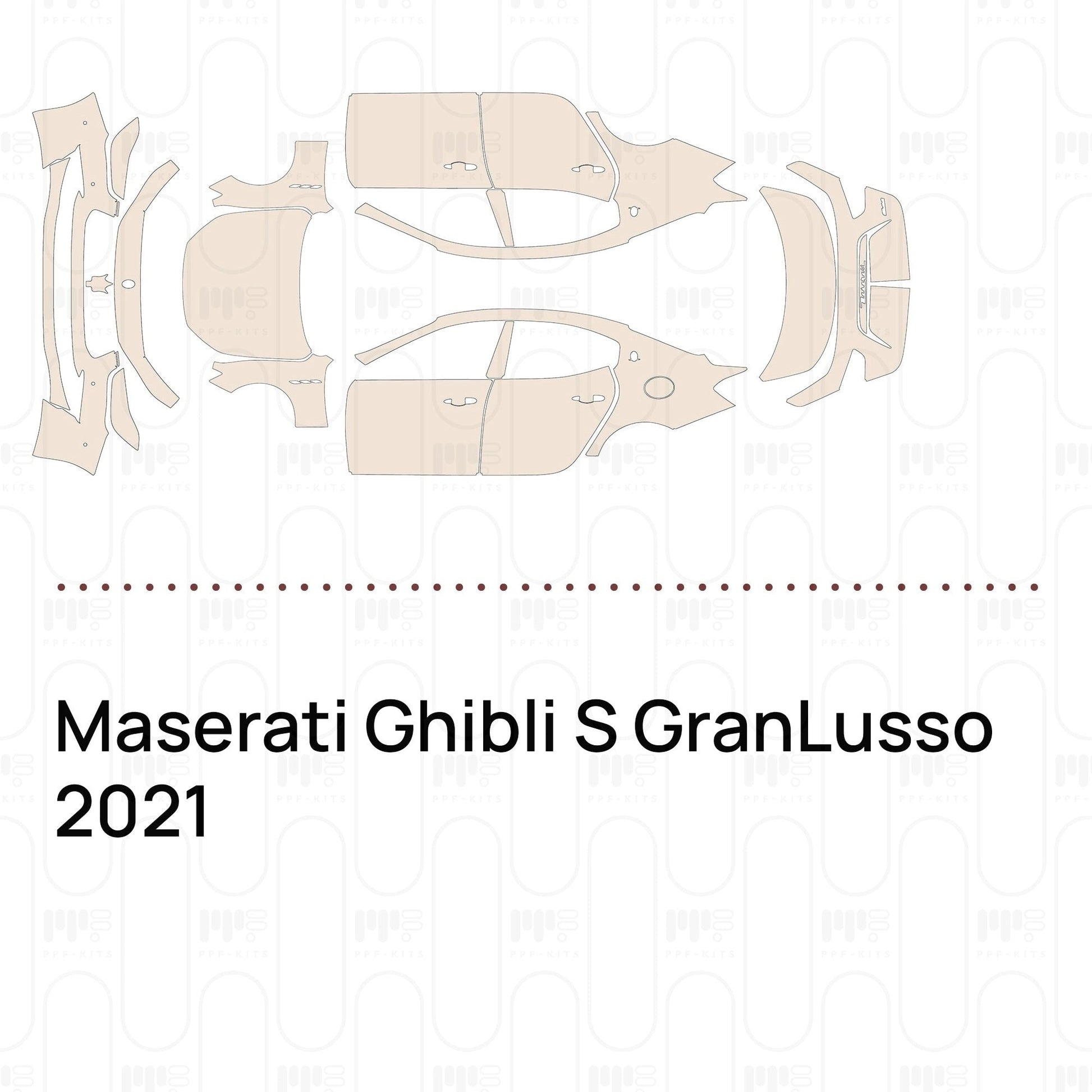 Pre-CutPPFMaseratiGhibliSGranLusso2021