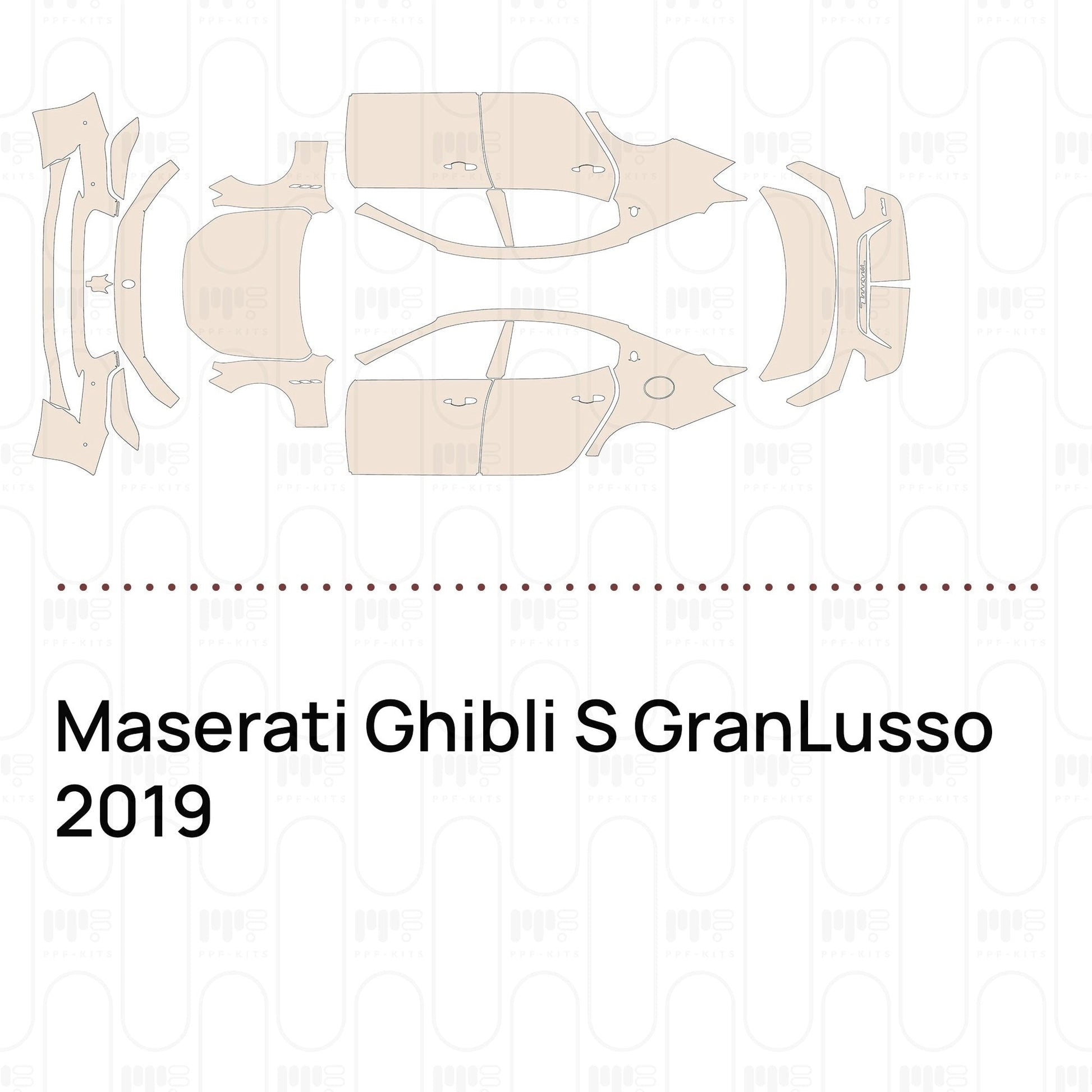 Pre-CutPPFMaseratiGhibliSGranLusso2019