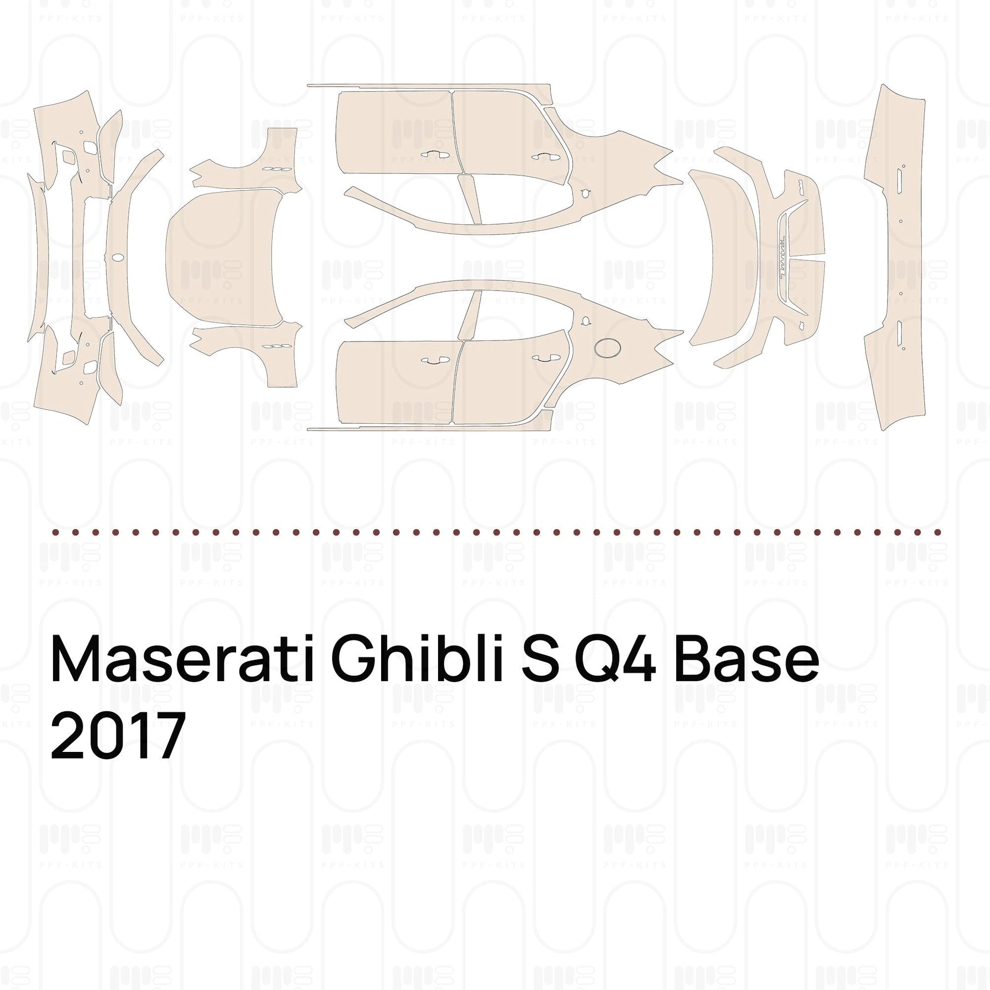 Pre-CutPPFMaseratiGhibliSQ4Base2017