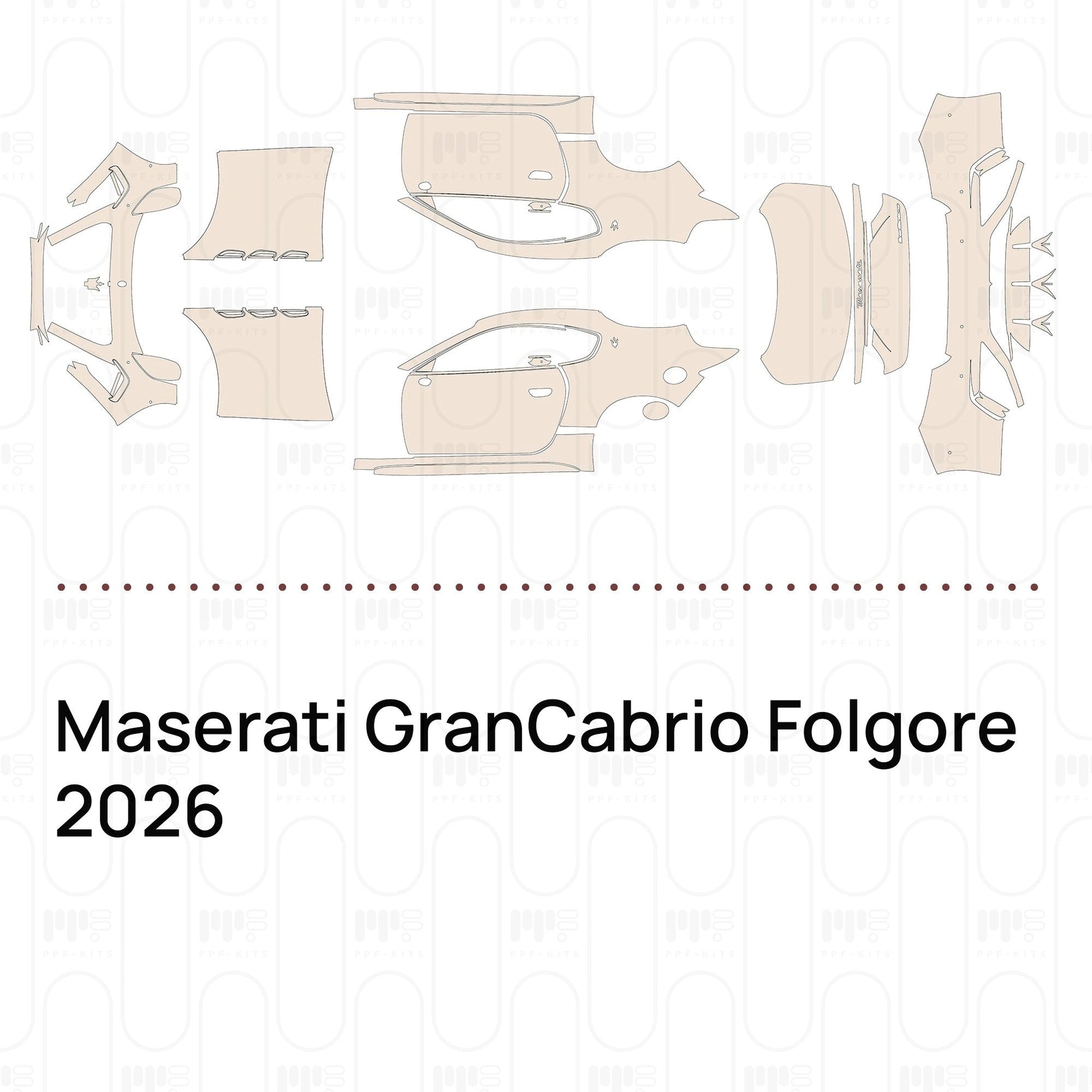 Pre-CutPPFMaseratiGranCabrioFolgore2026