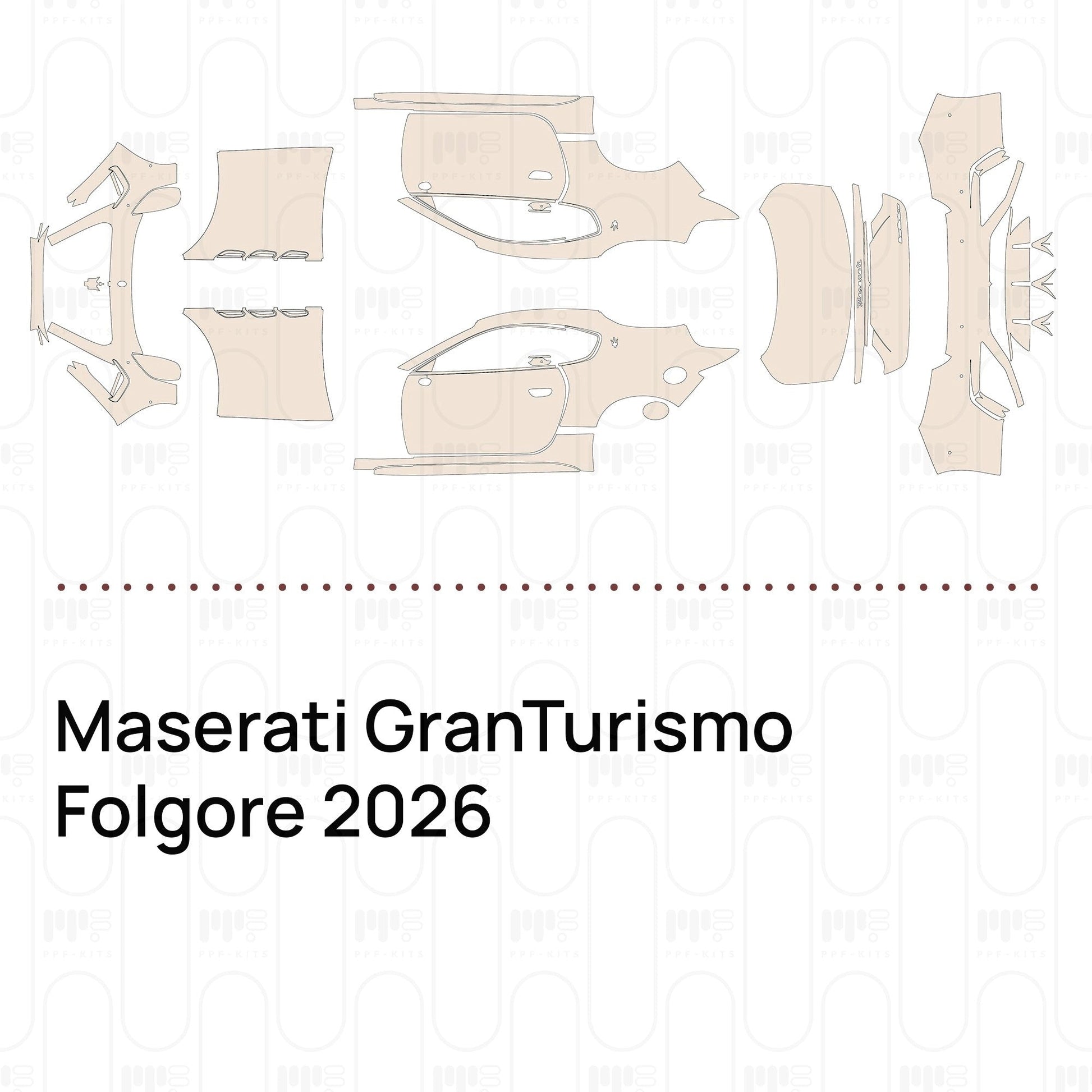 Pre-CutPPFMaseratiGranTurismoFolgore2026