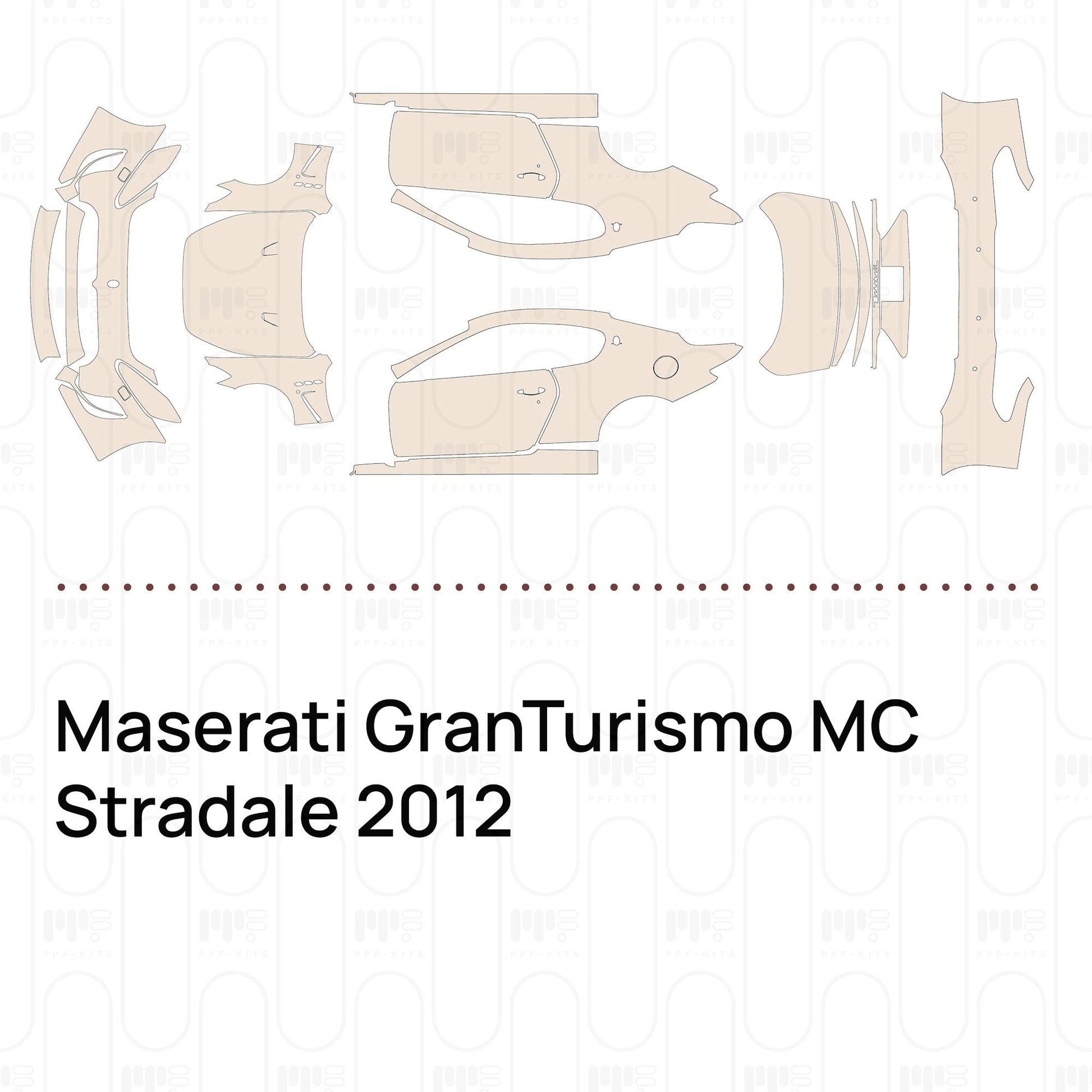 Pre-CutPPFMaseratiGranTurismoMCStradale2012